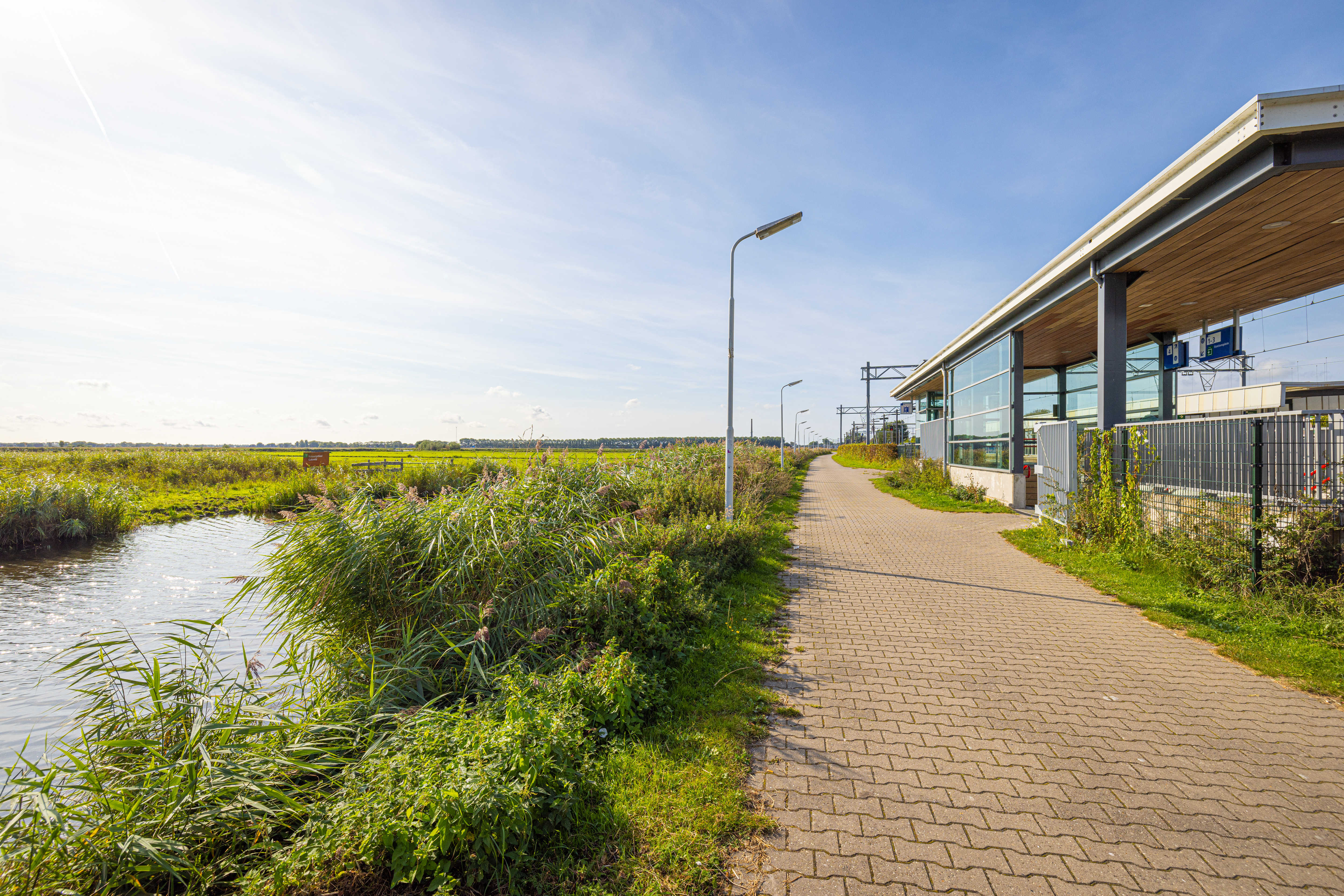 Werkzaamheden aan spoorbrug over de Nauernasche Vaart