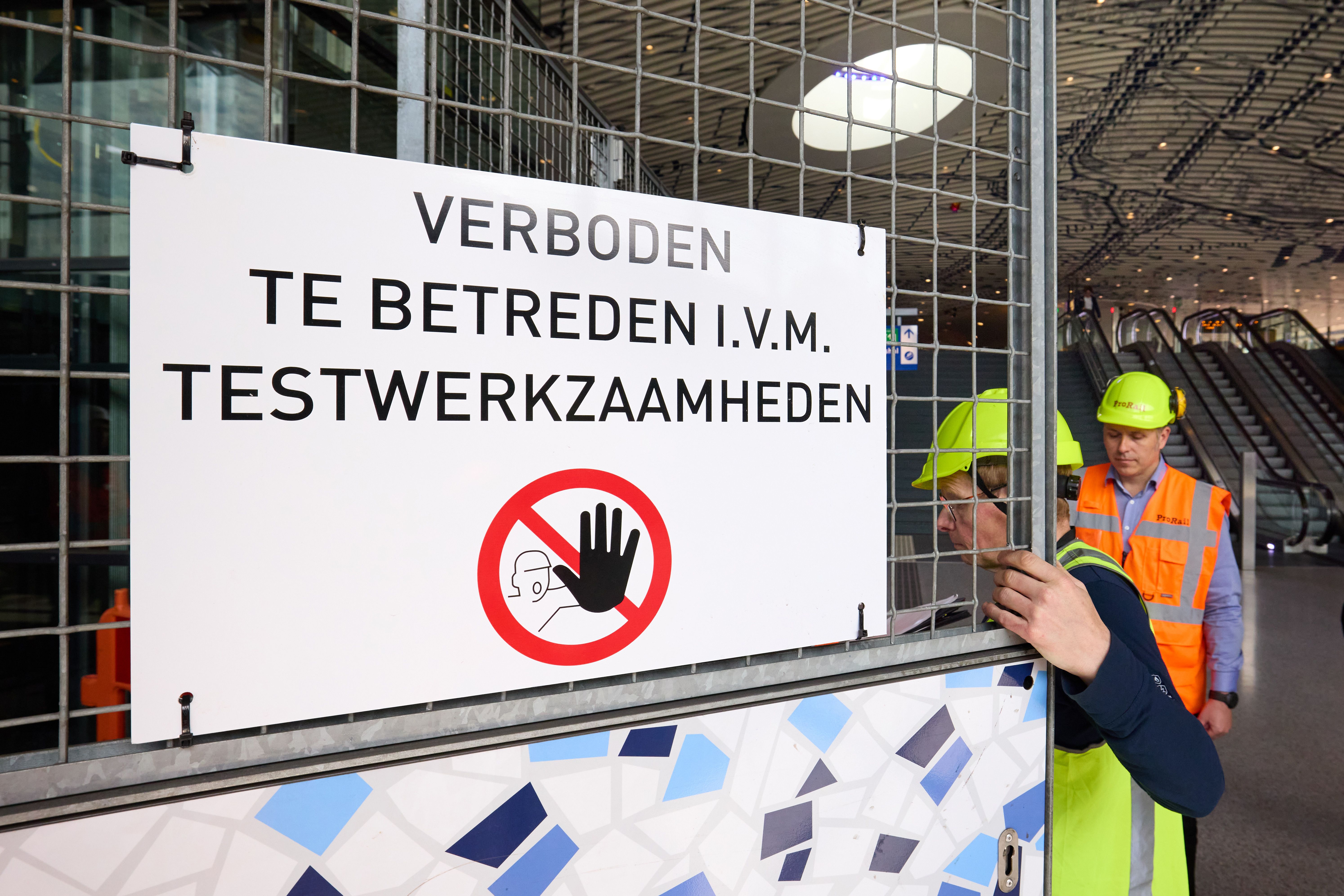 Nu nog verboden terrein, vanaf 27 juli open voor reizigers