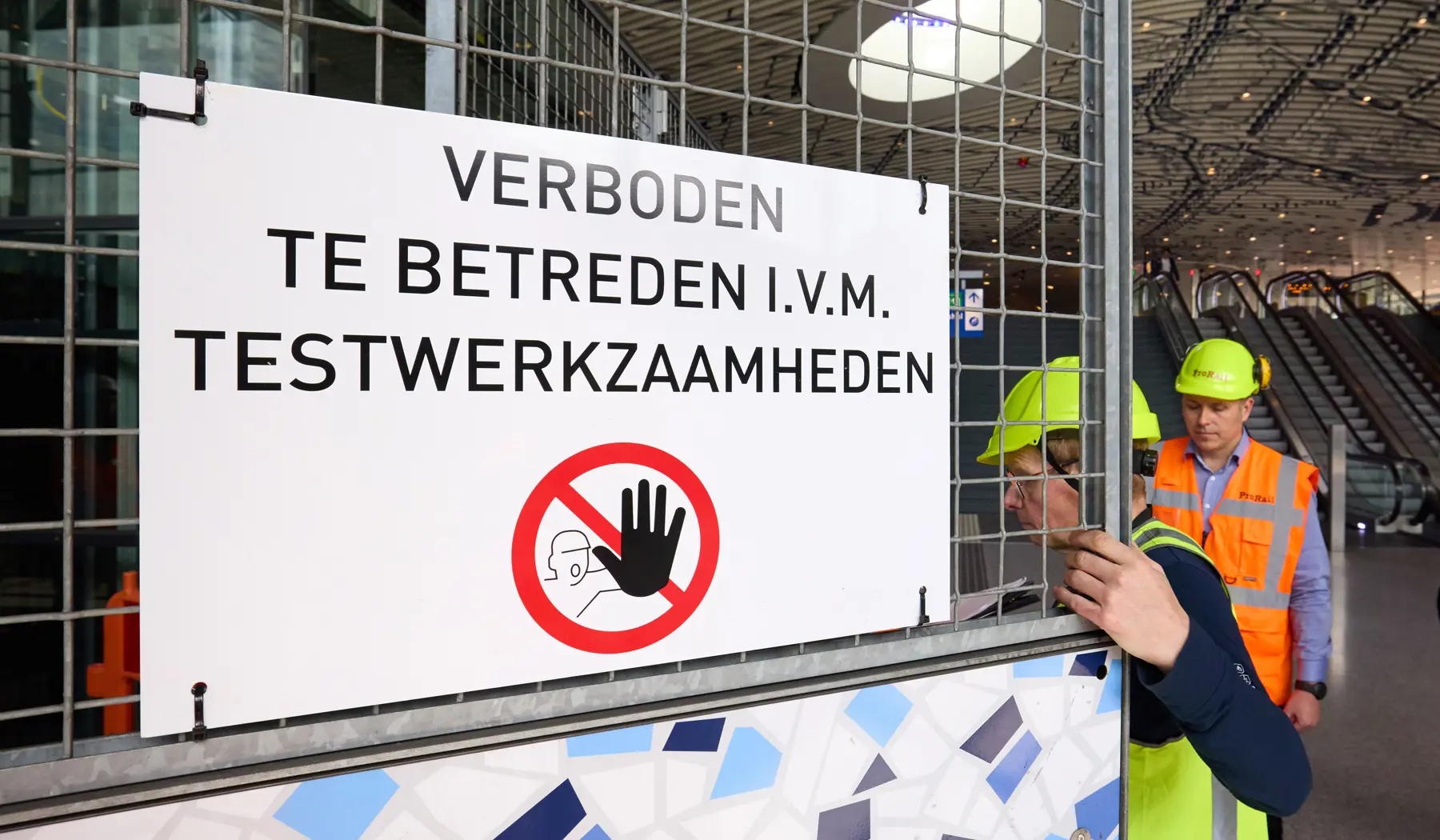 Nu nog verboden terrein, vanaf 27 juli open voor reizigers