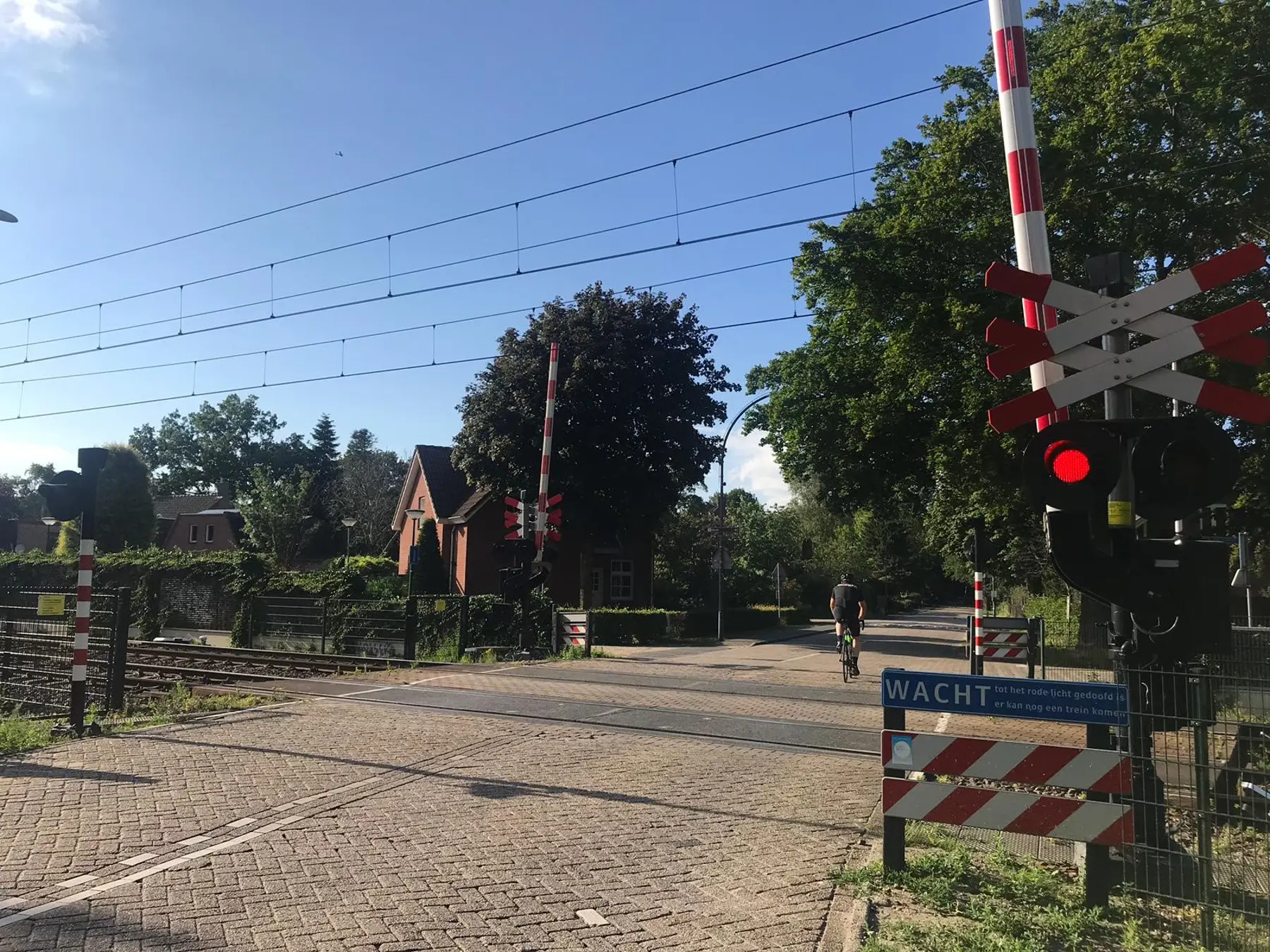 Overweg in Dorst