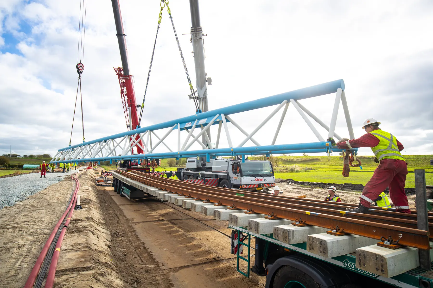 Gigantisch hogesnelheidswissel