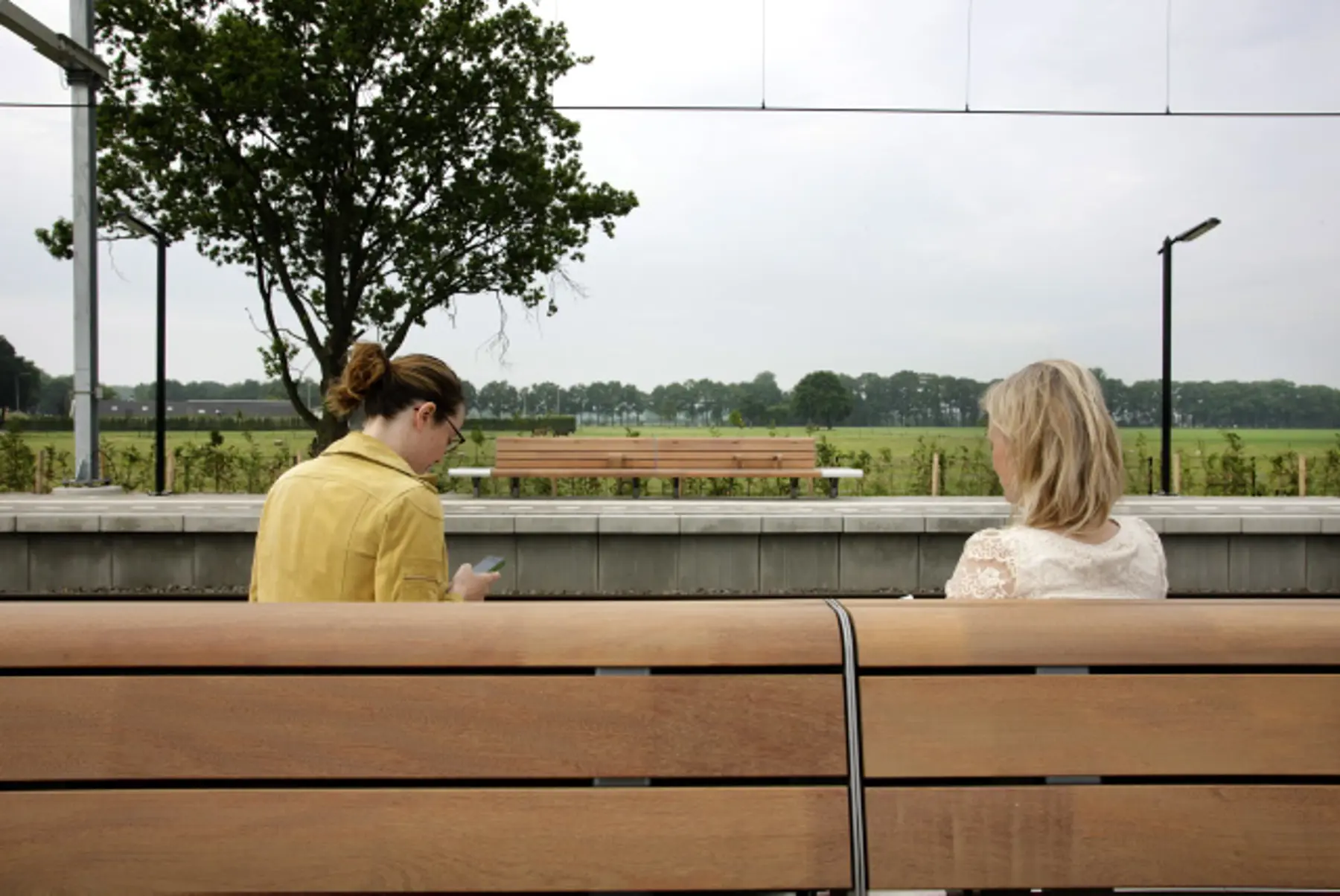 Impressie nieuw meubilair