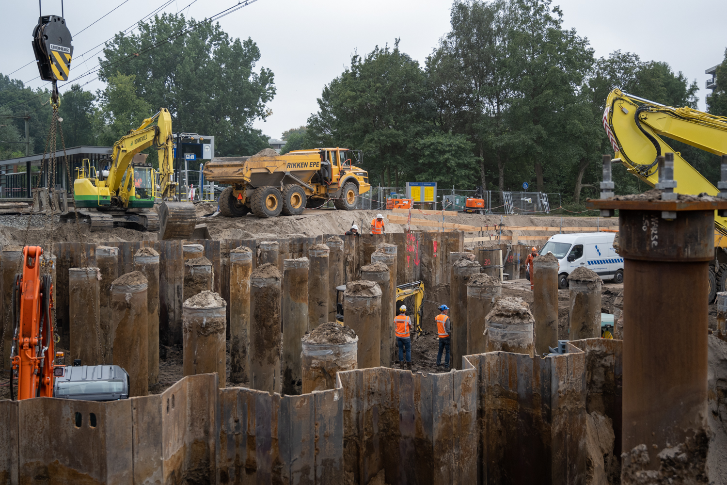 Werkzaamheden in Diemen