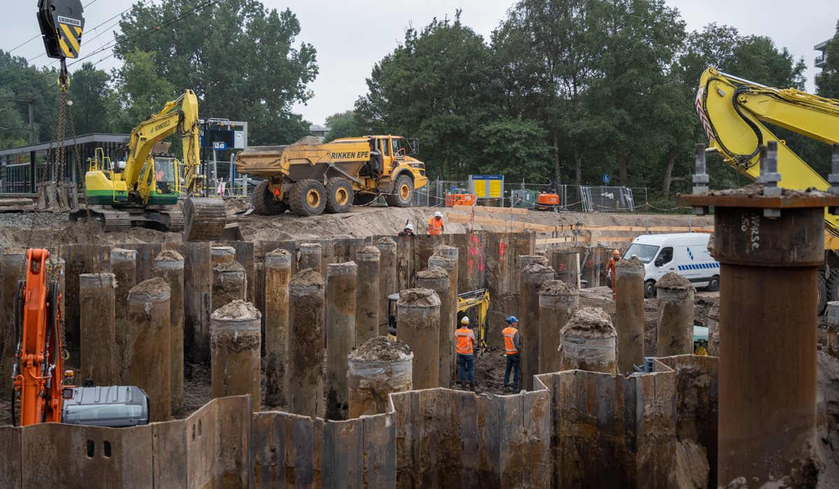 Werkzaamheden in Diemen