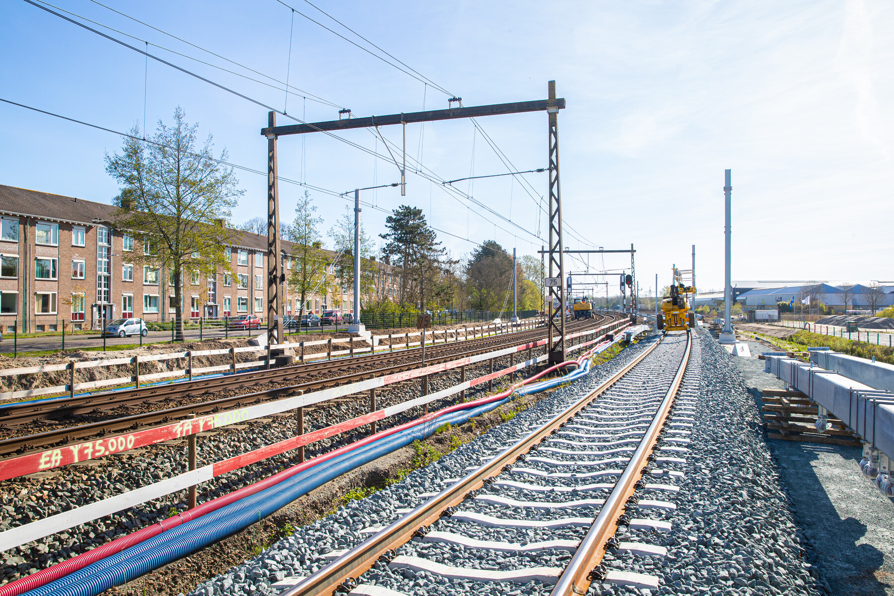 Een nieuw spoor bij Zwolle