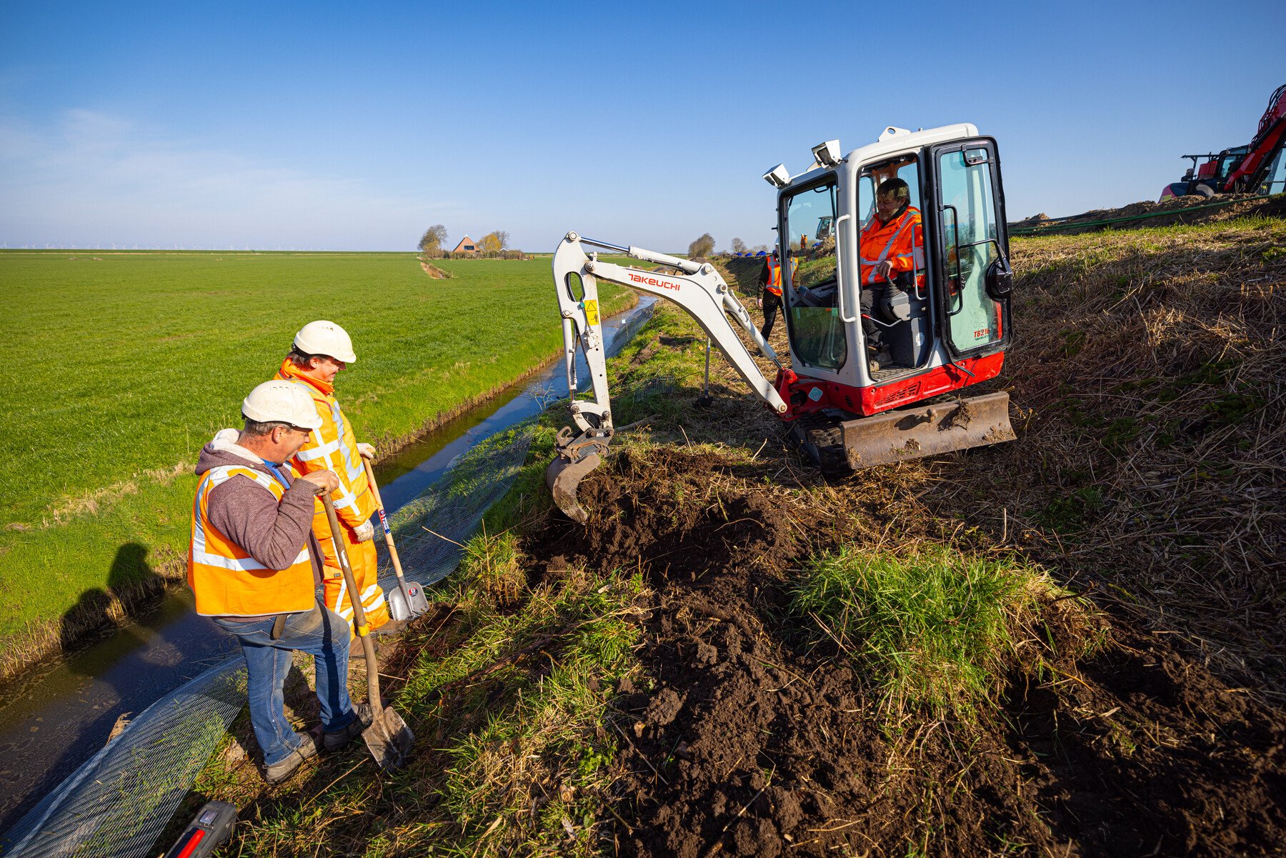 Spoorvernieuwing Sneek-Stavoren, dassenupdate