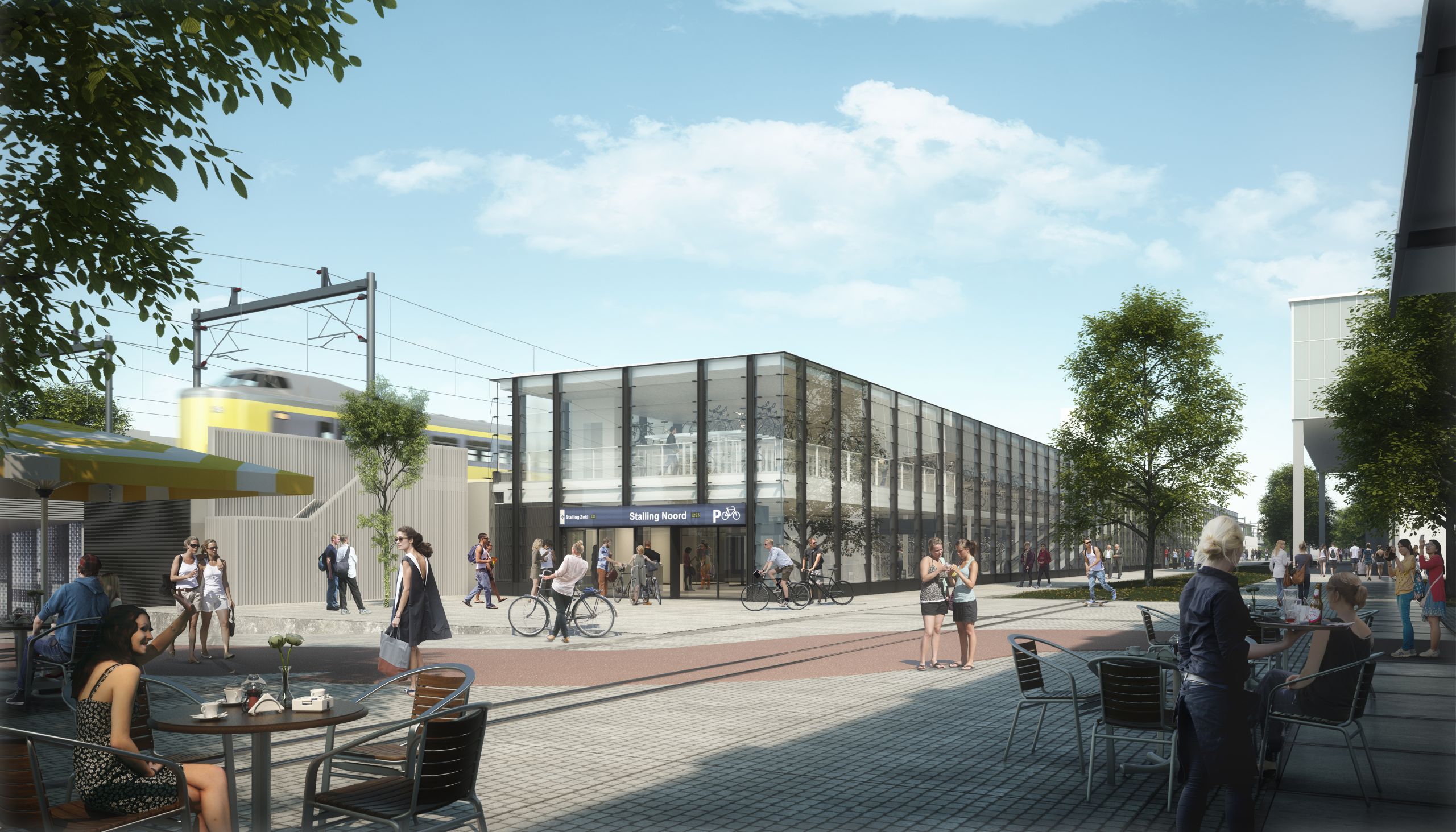 Nieuwe fietsenstalling Tilburg krijgt vorm | ProRail
