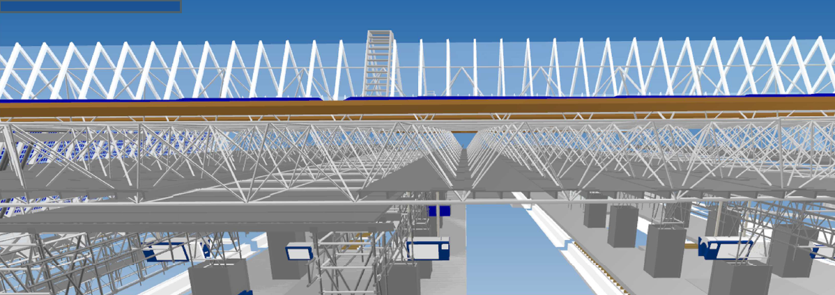 Frame van de overkapping