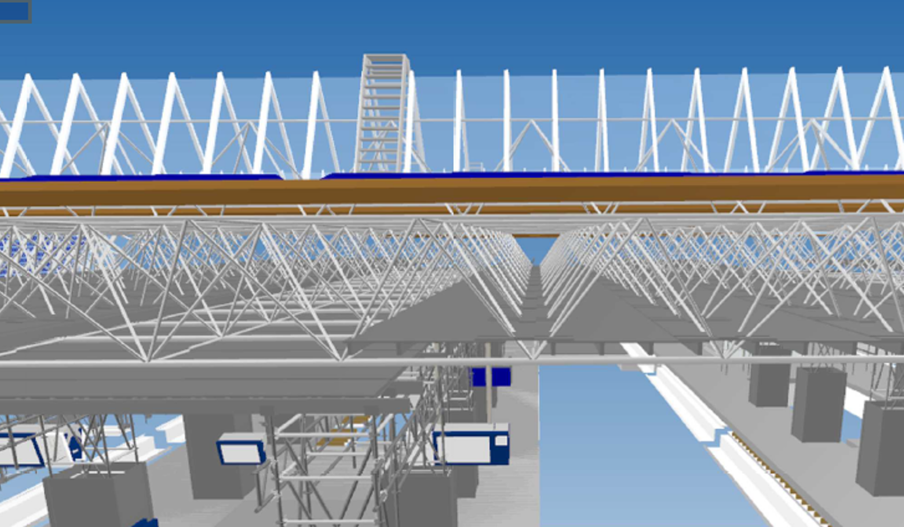 Frame van de overkapping