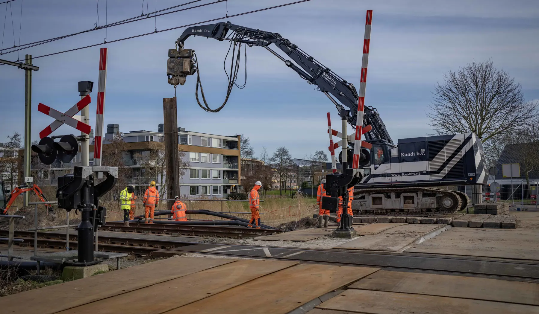 Er is gestart met voorbereidende werkzaamheden