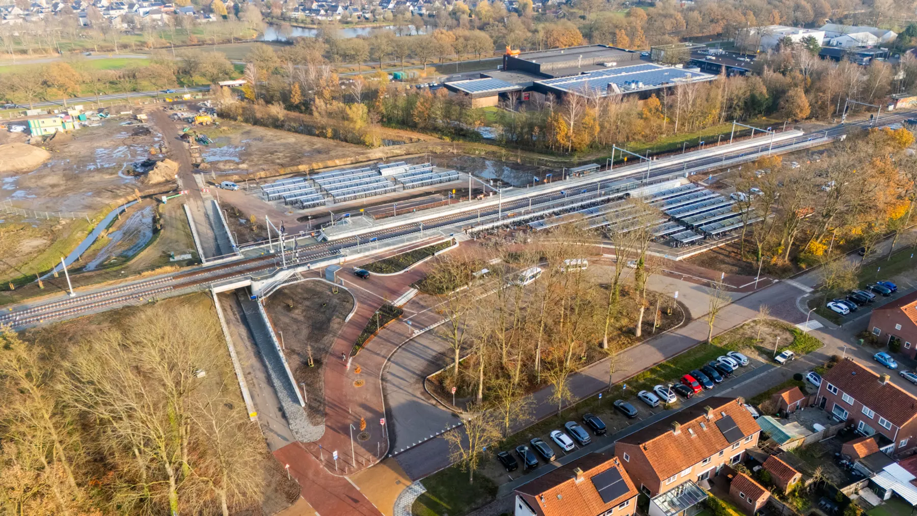 Het nieuwe Raalte van bovenaf