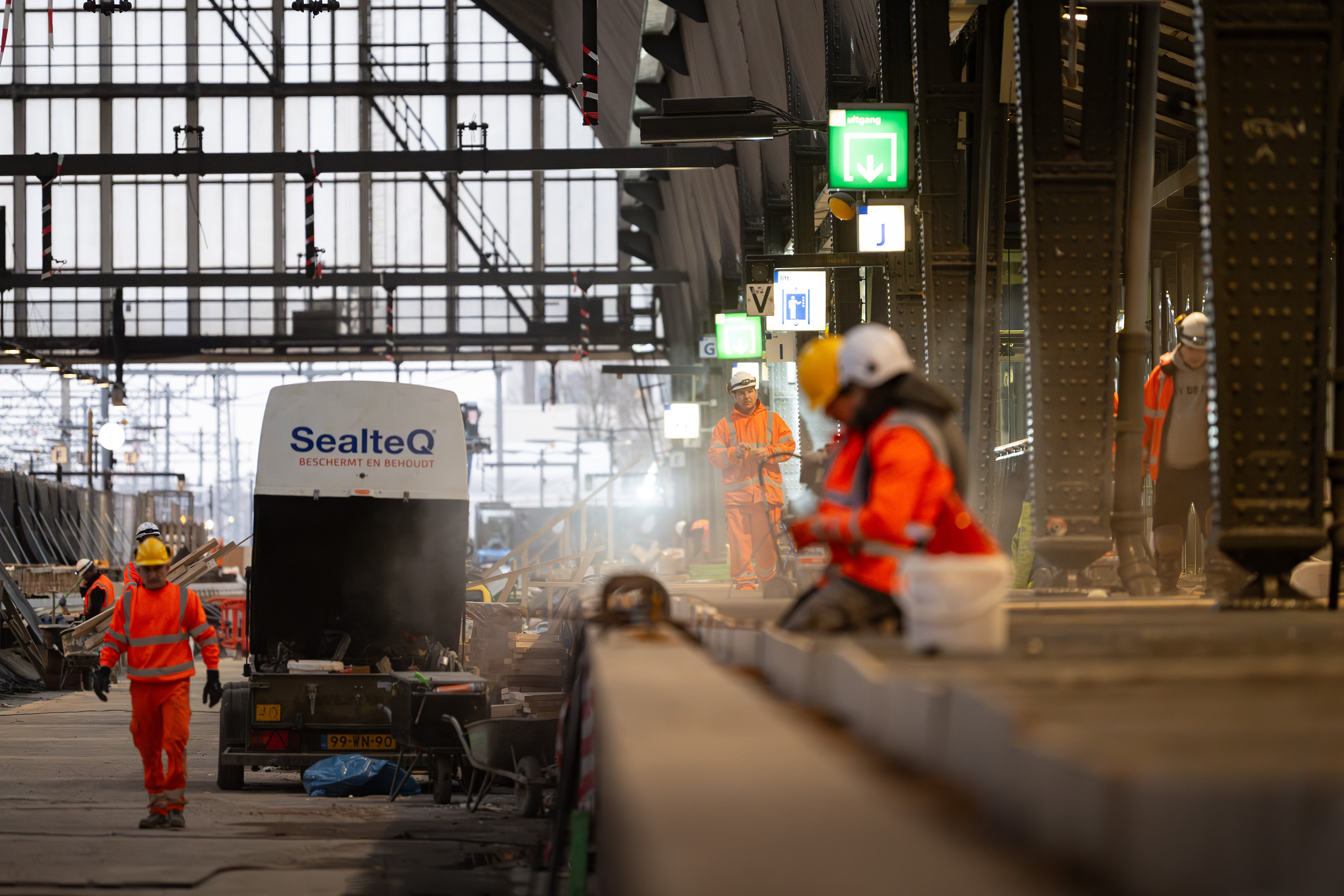 SealteQ bracht de coating aan