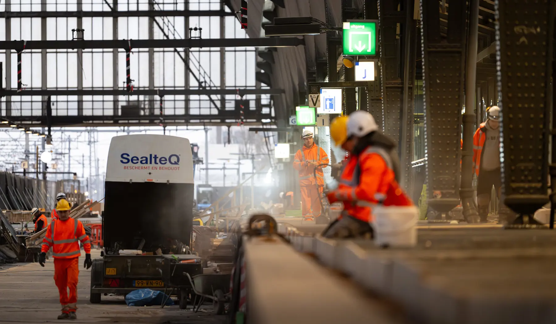 SealteQ bracht de coating aan