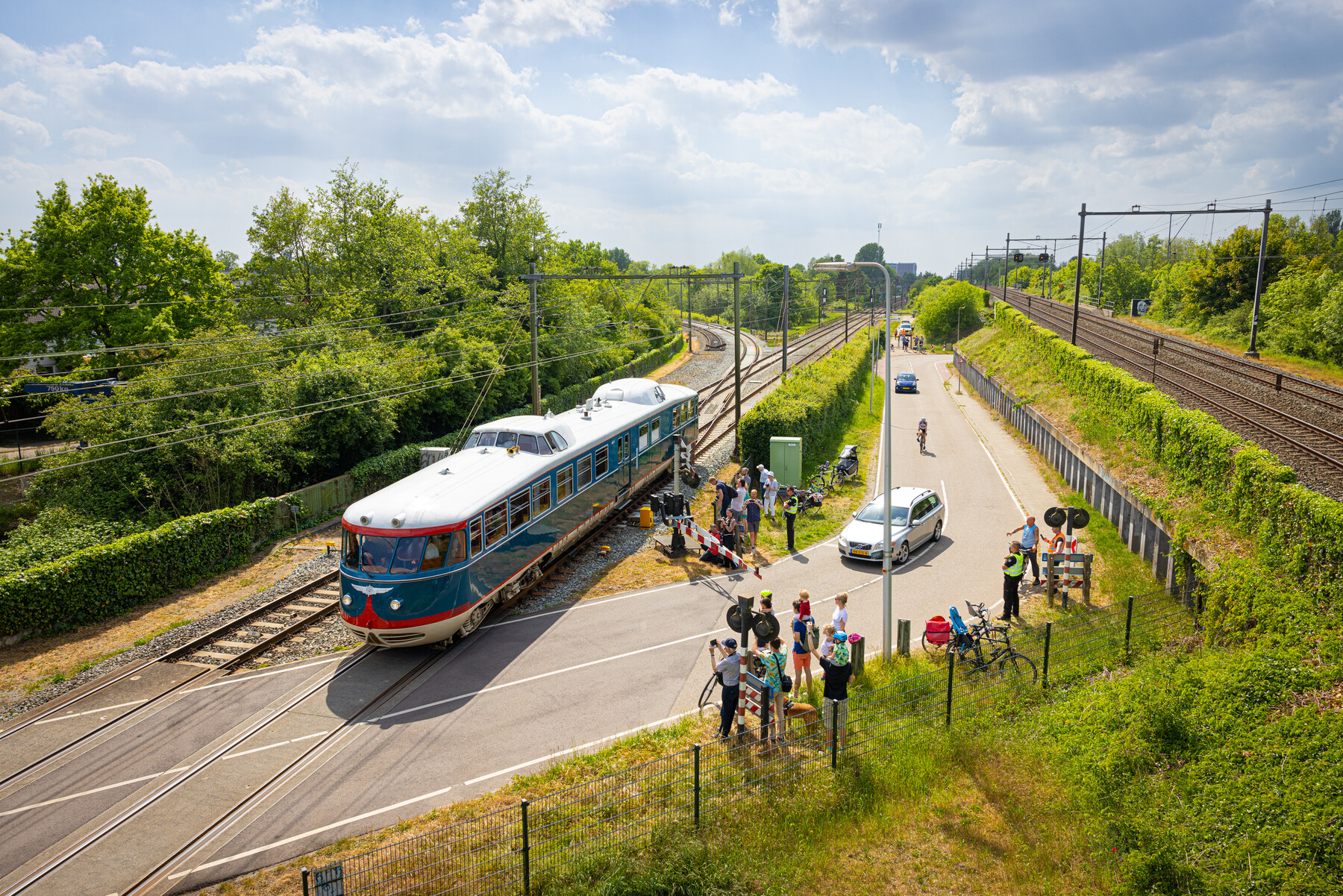De Kameel en veel bekijks langs de route