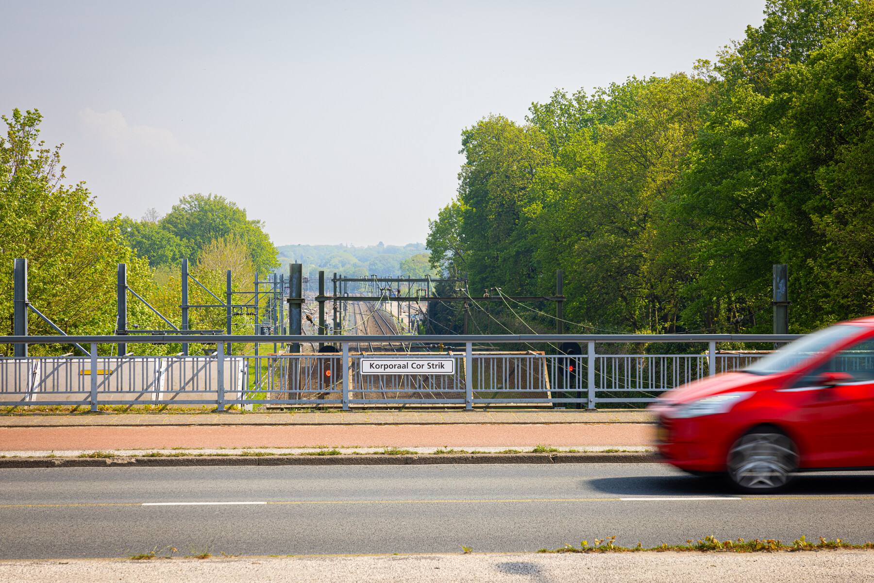 De brug aan de Amsterdamseweg in Amersfoort
