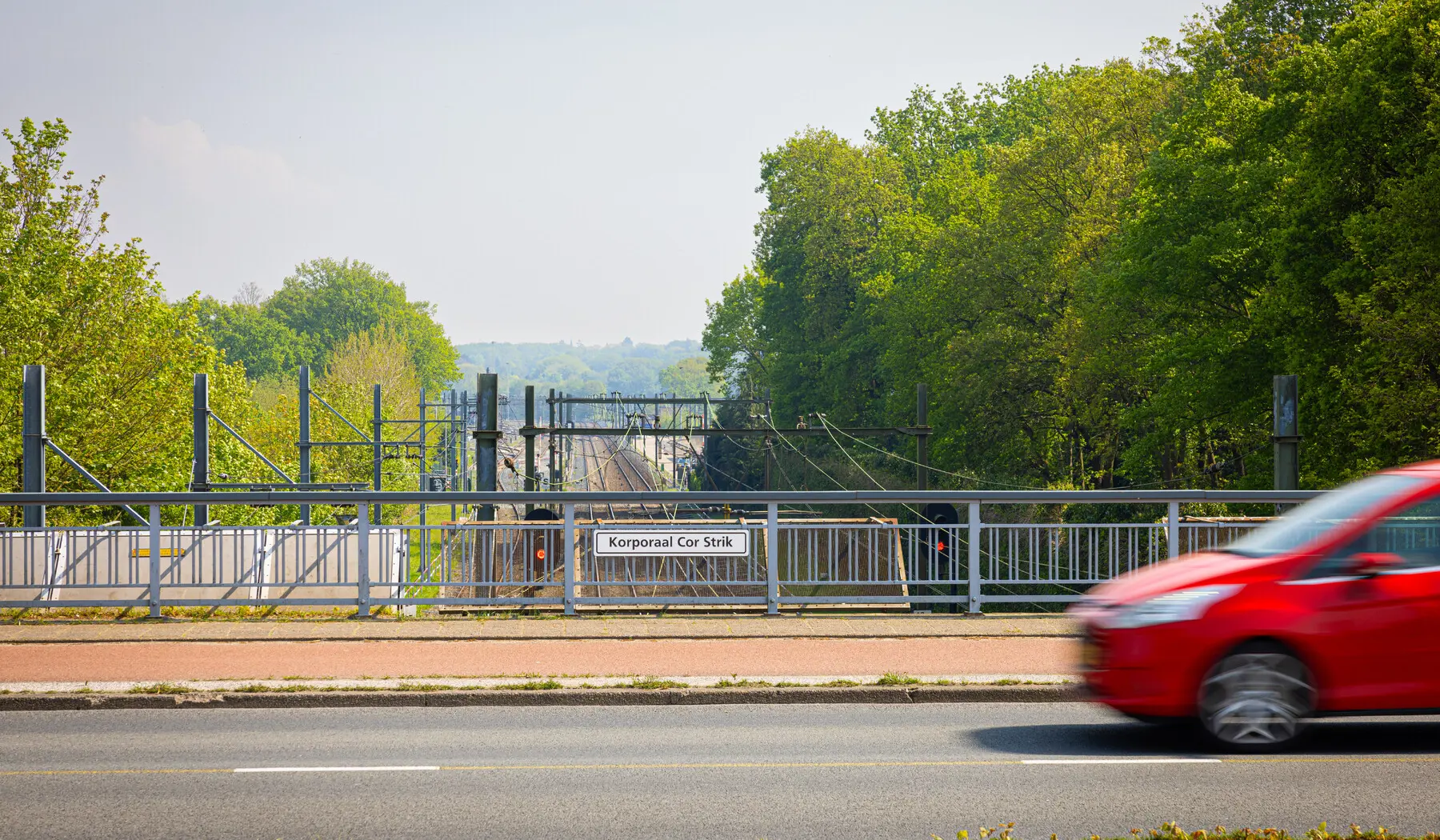 De brug aan de Amsterdamseweg in Amersfoort