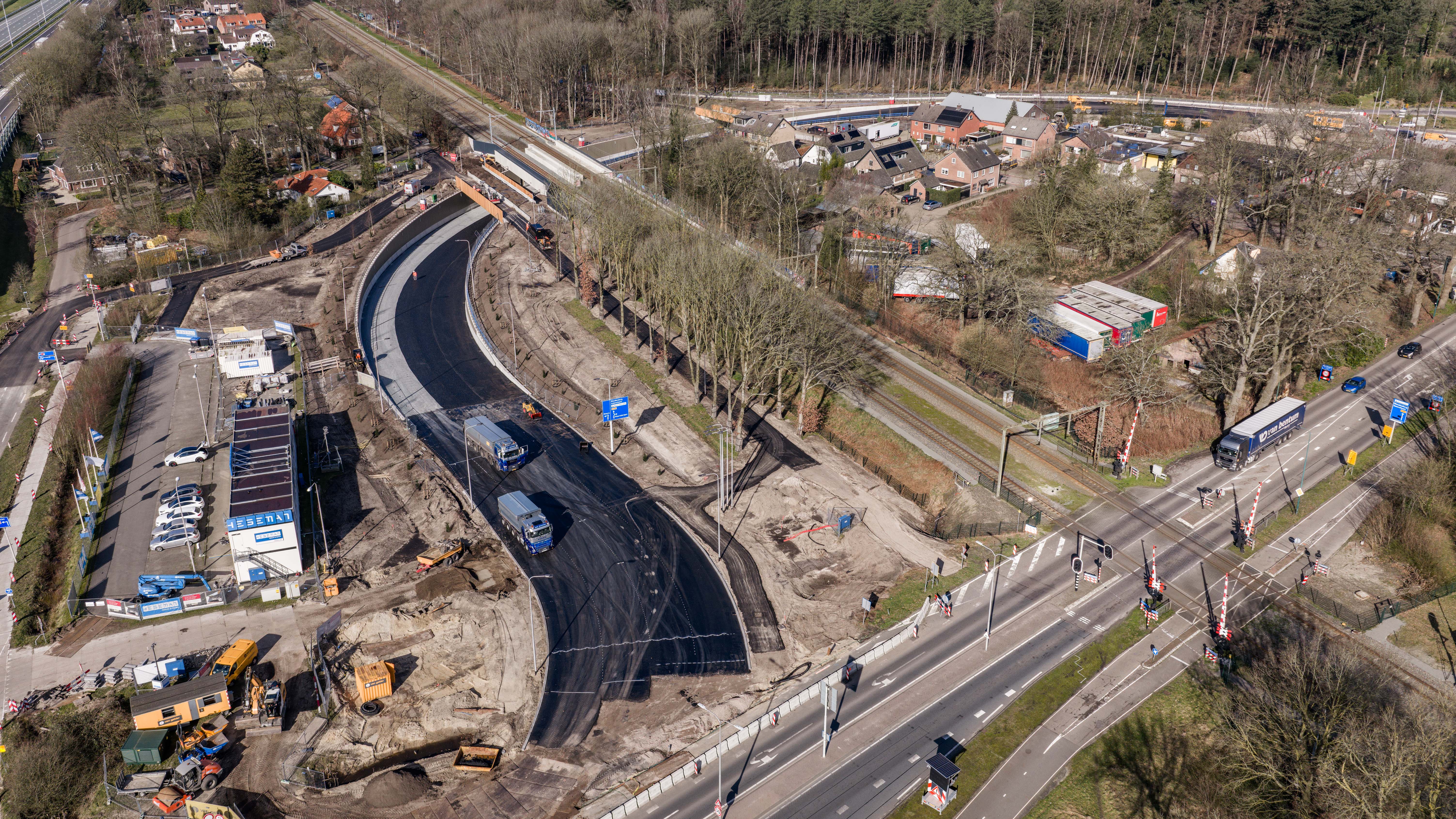 De aansluiting moet hier nog worden gemaakt.
