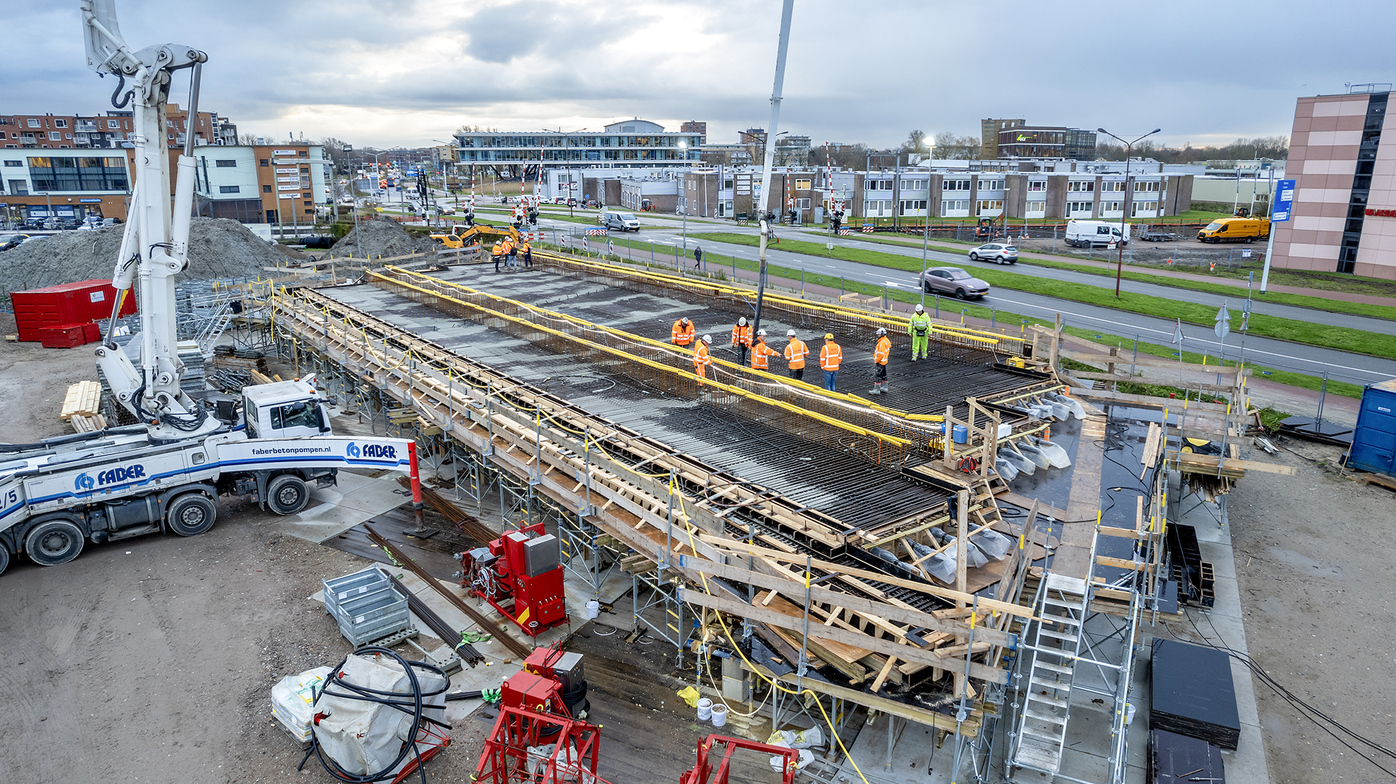Risicovolle overgang weg