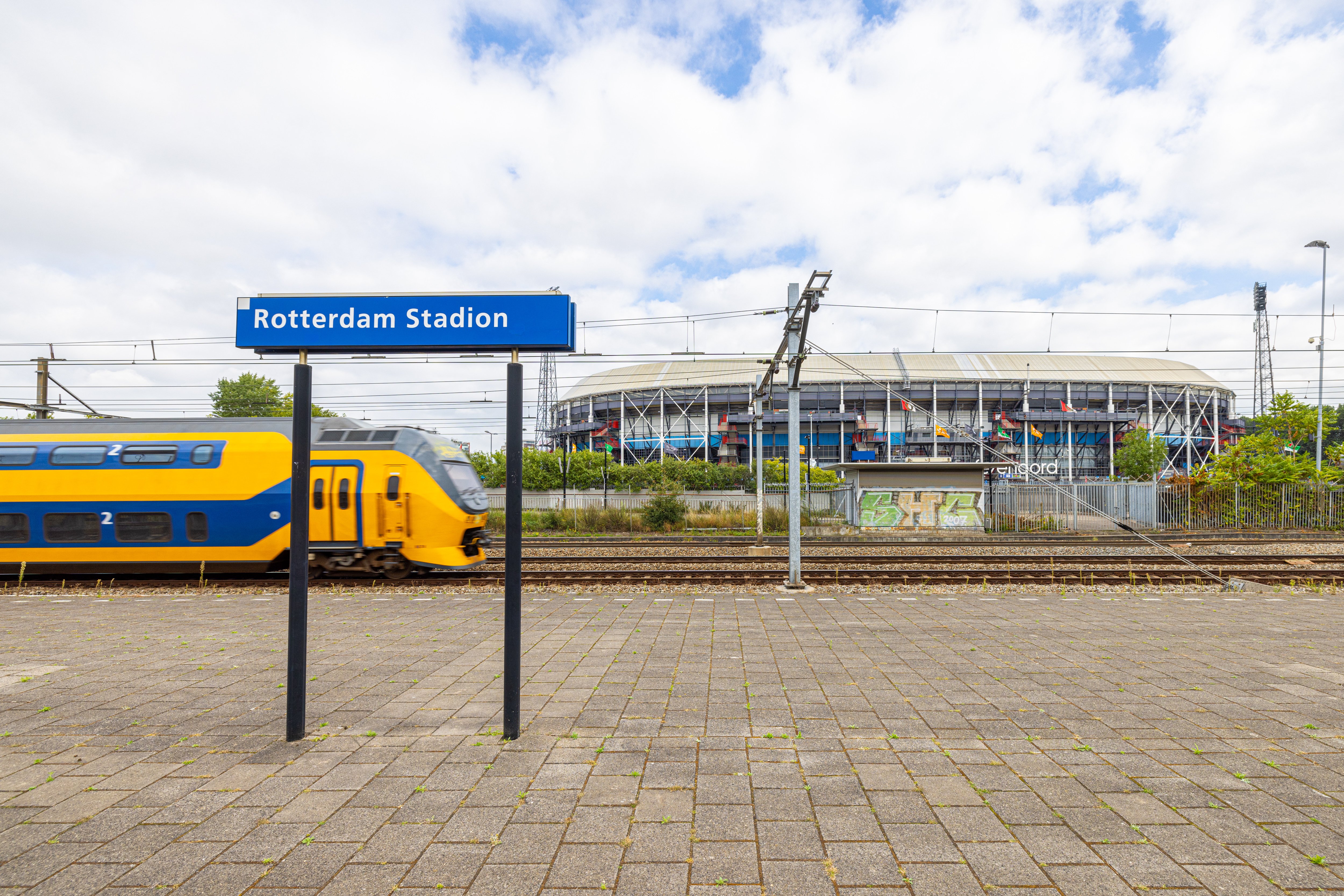 Stadionpark op de schop