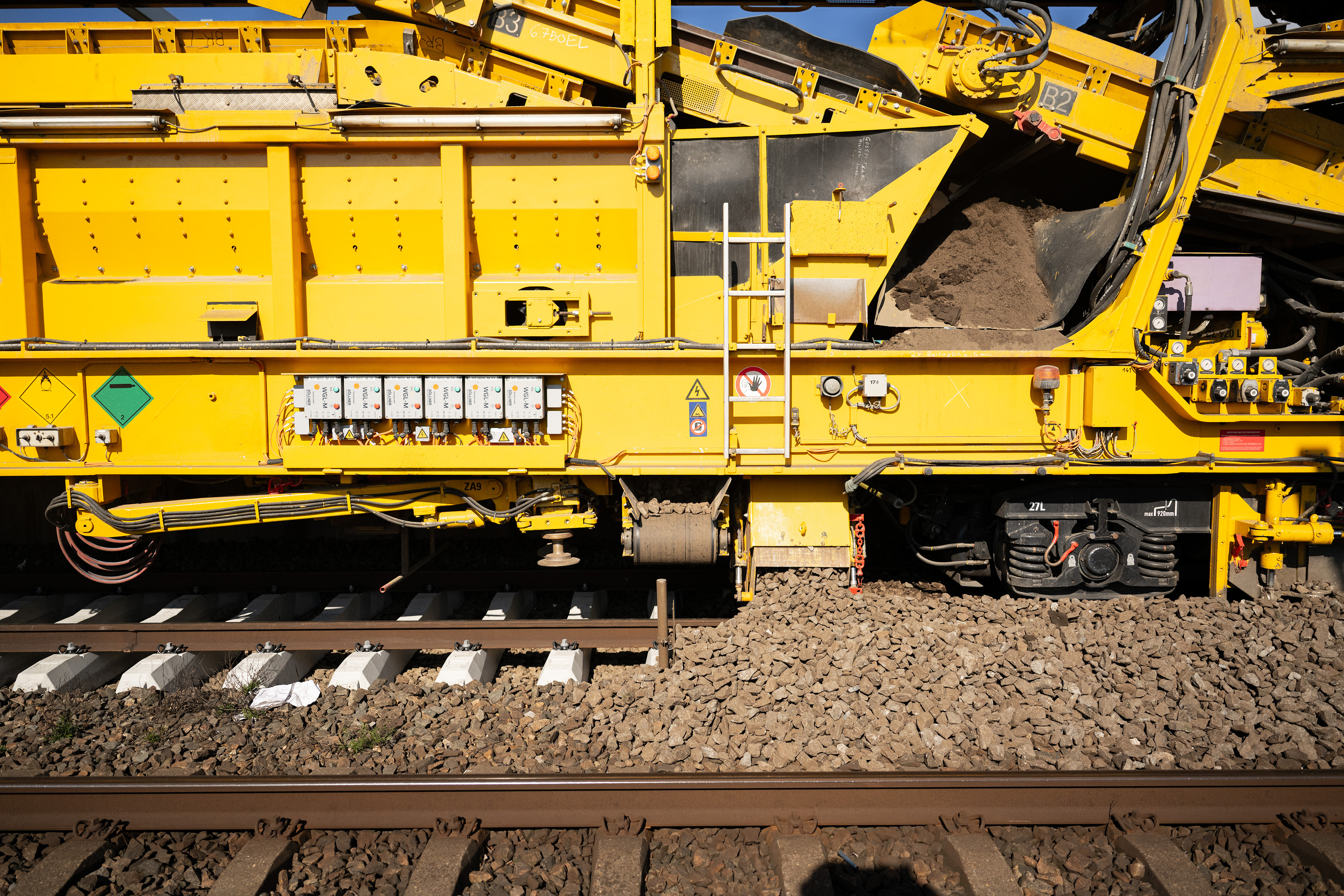 De ballast terug op z’n plek