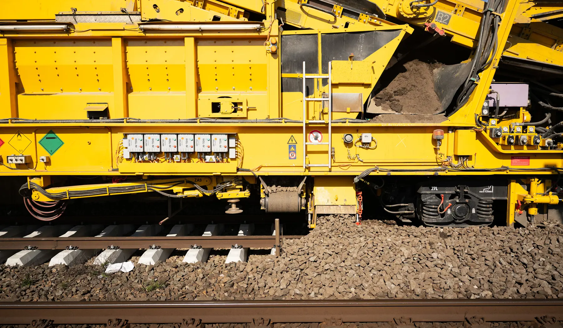 De ballast terug op z’n plek