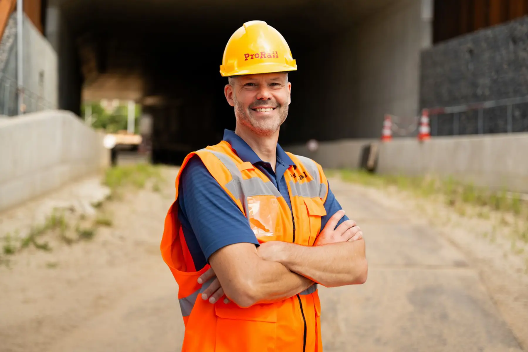 Tjard Breteler, projectmanager Schoon en Emissieloos Bouwen bij ProRail