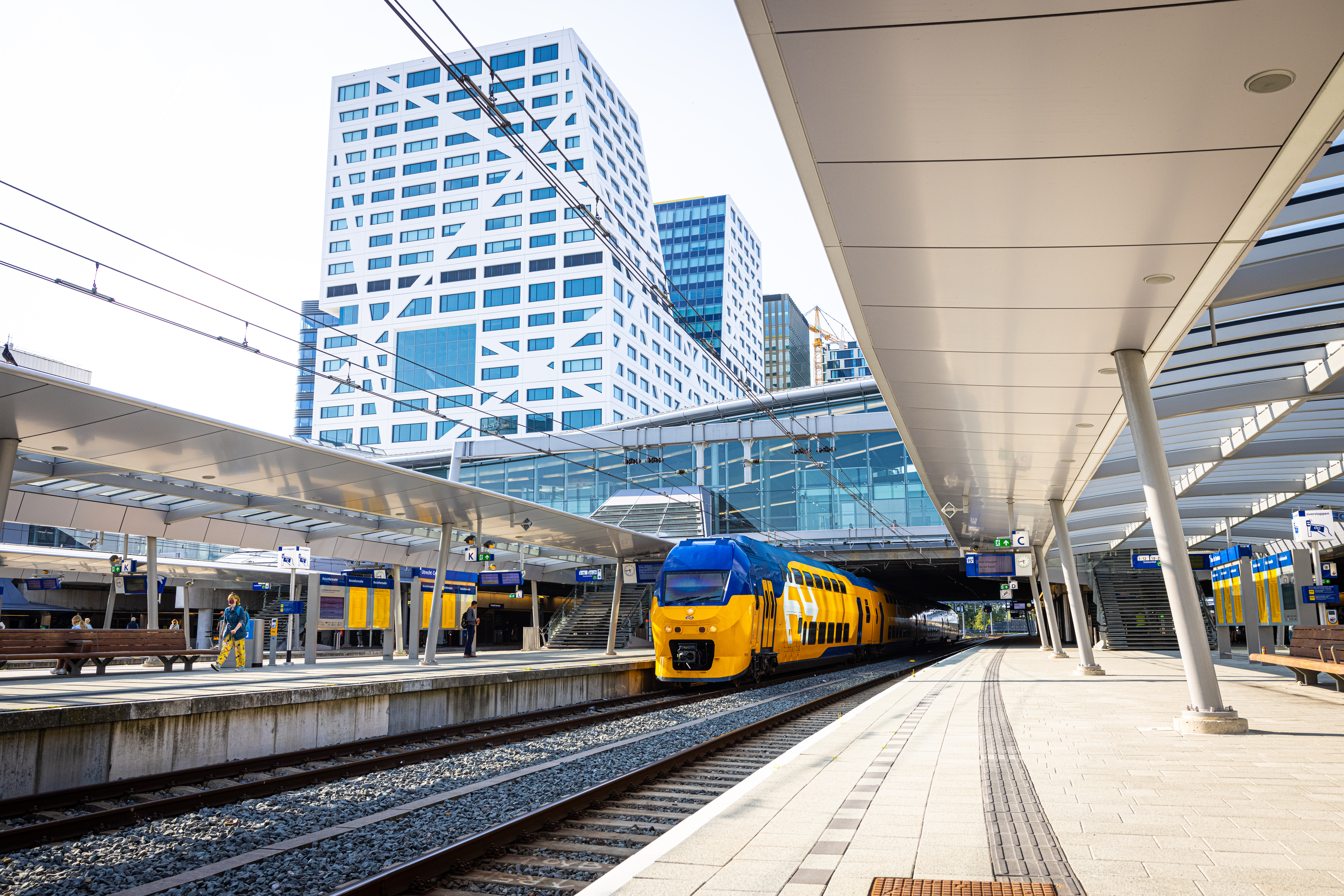 Verbreding perron 3