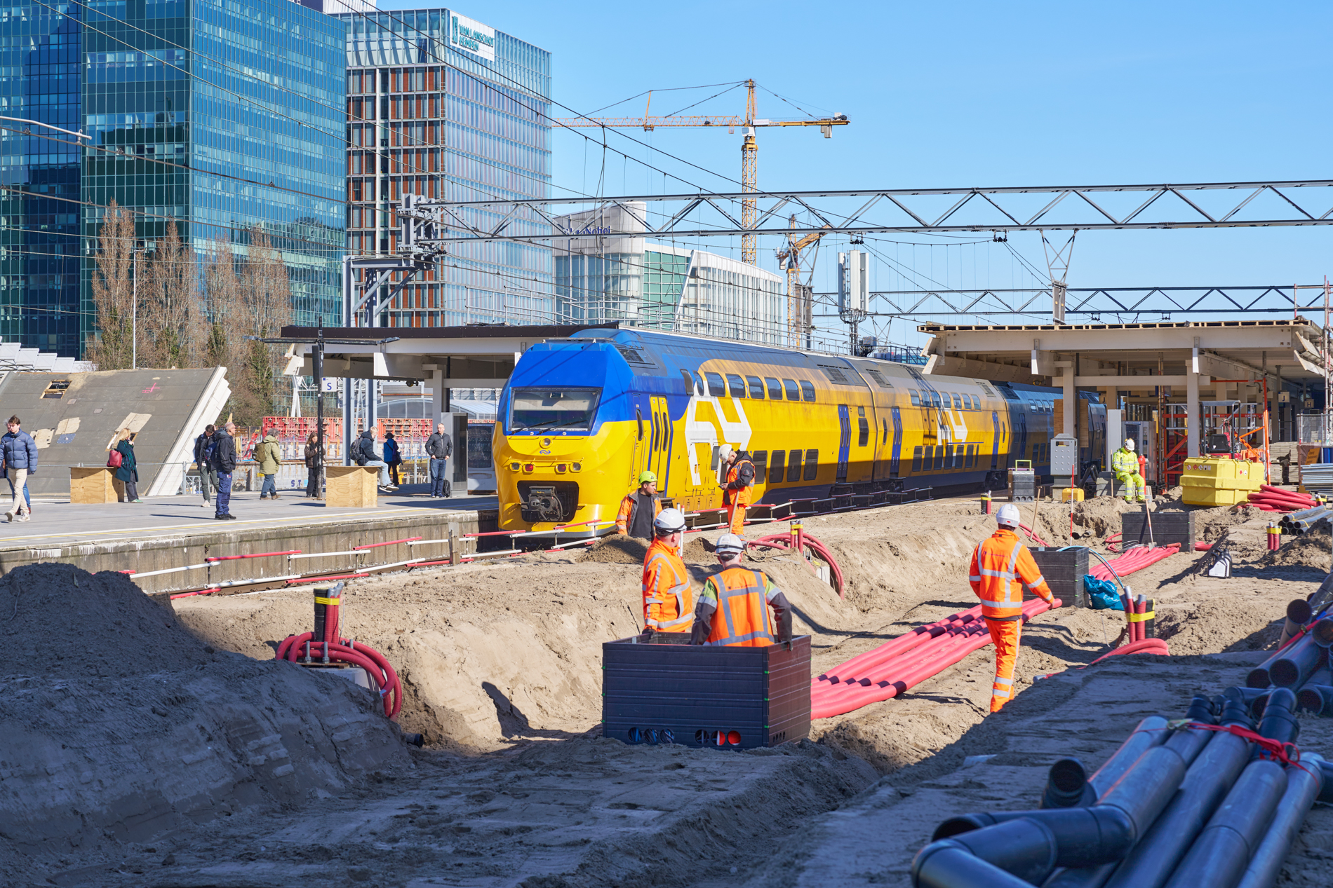 Vernieuwing station Amsterdam Zuid