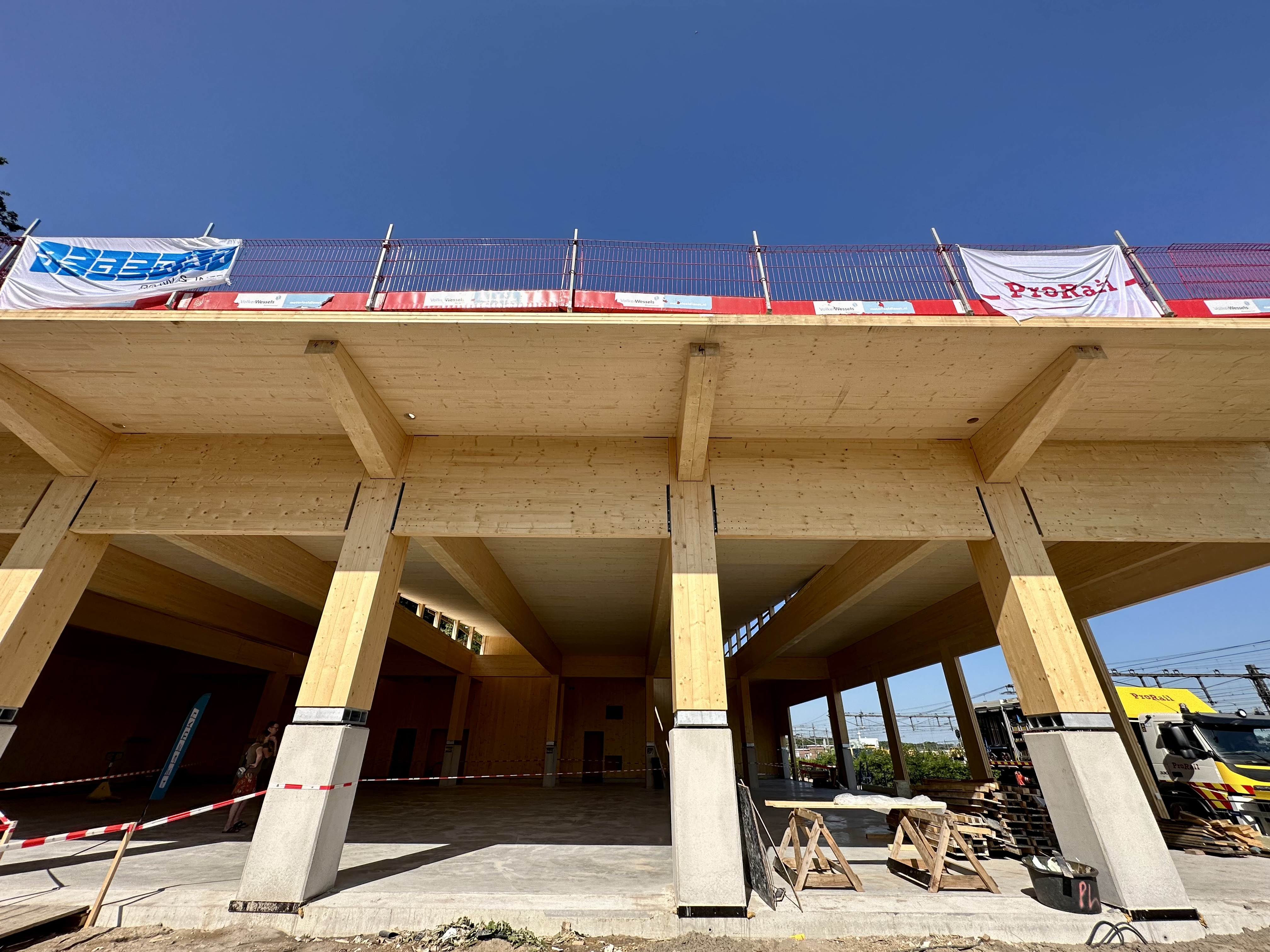 Het hoogste punt is bereikt.