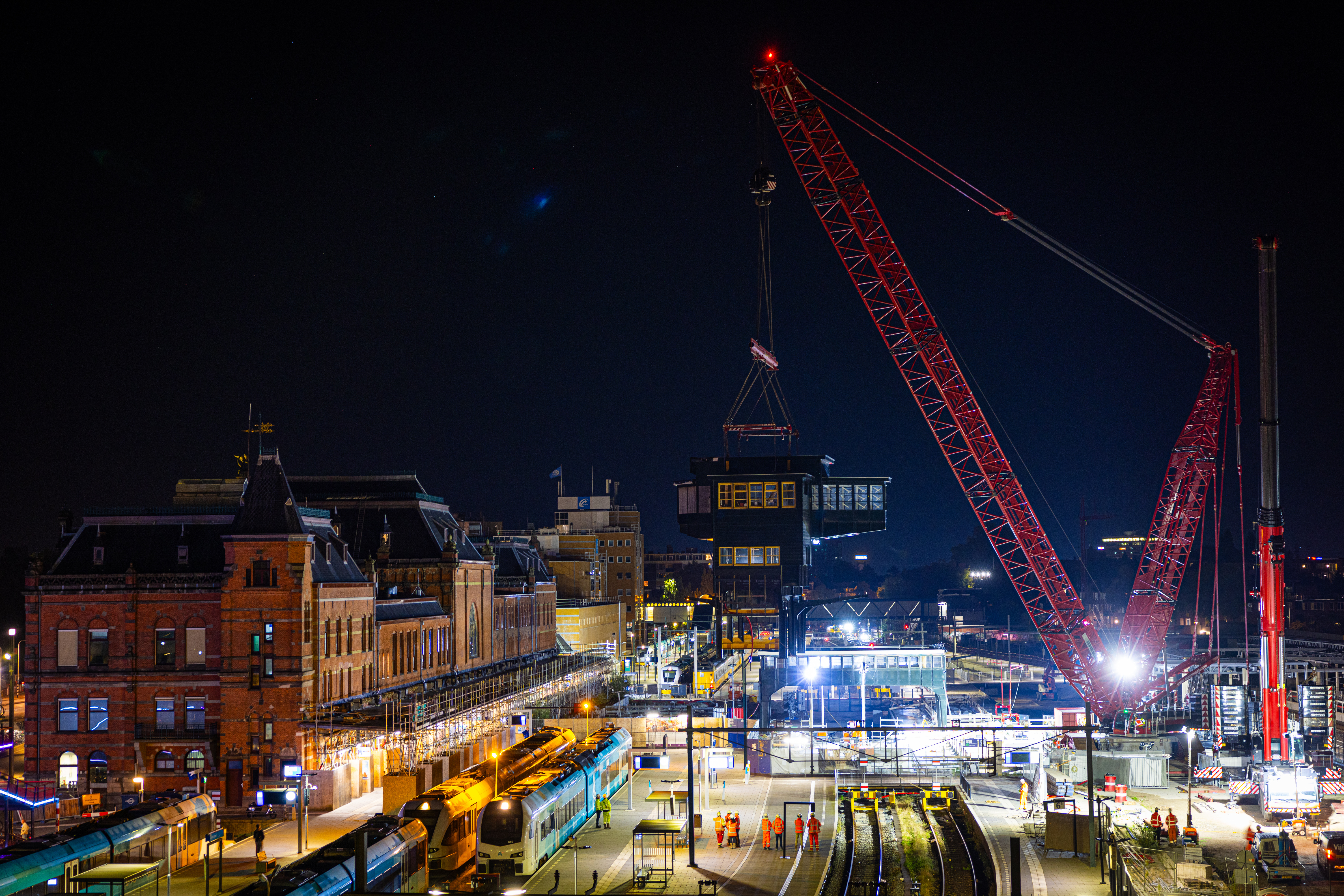 Het nachtwerk leverde prachtige plaatjes op.