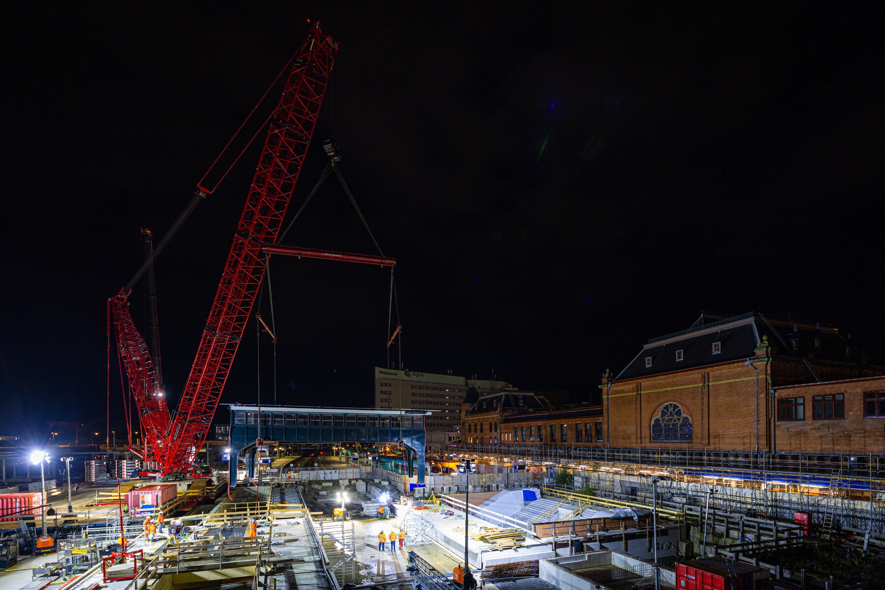Het nachtwerk leverde prachtige plaatjes op.