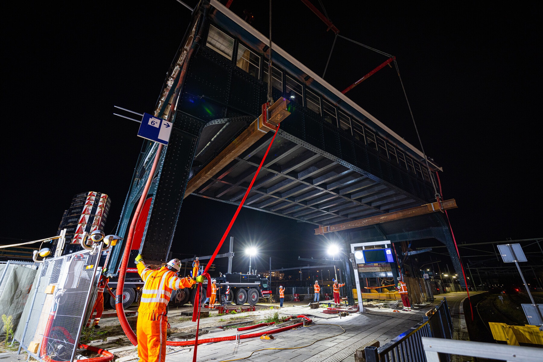 Het nachtwerk leverde prachtige plaatjes op.