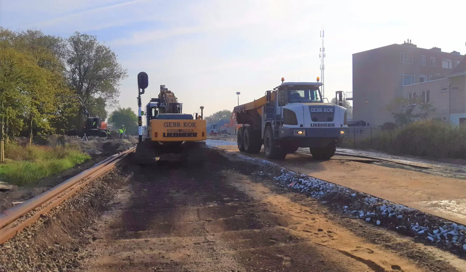 Werkzaamheden Zuidhorn-Hoogkerk
