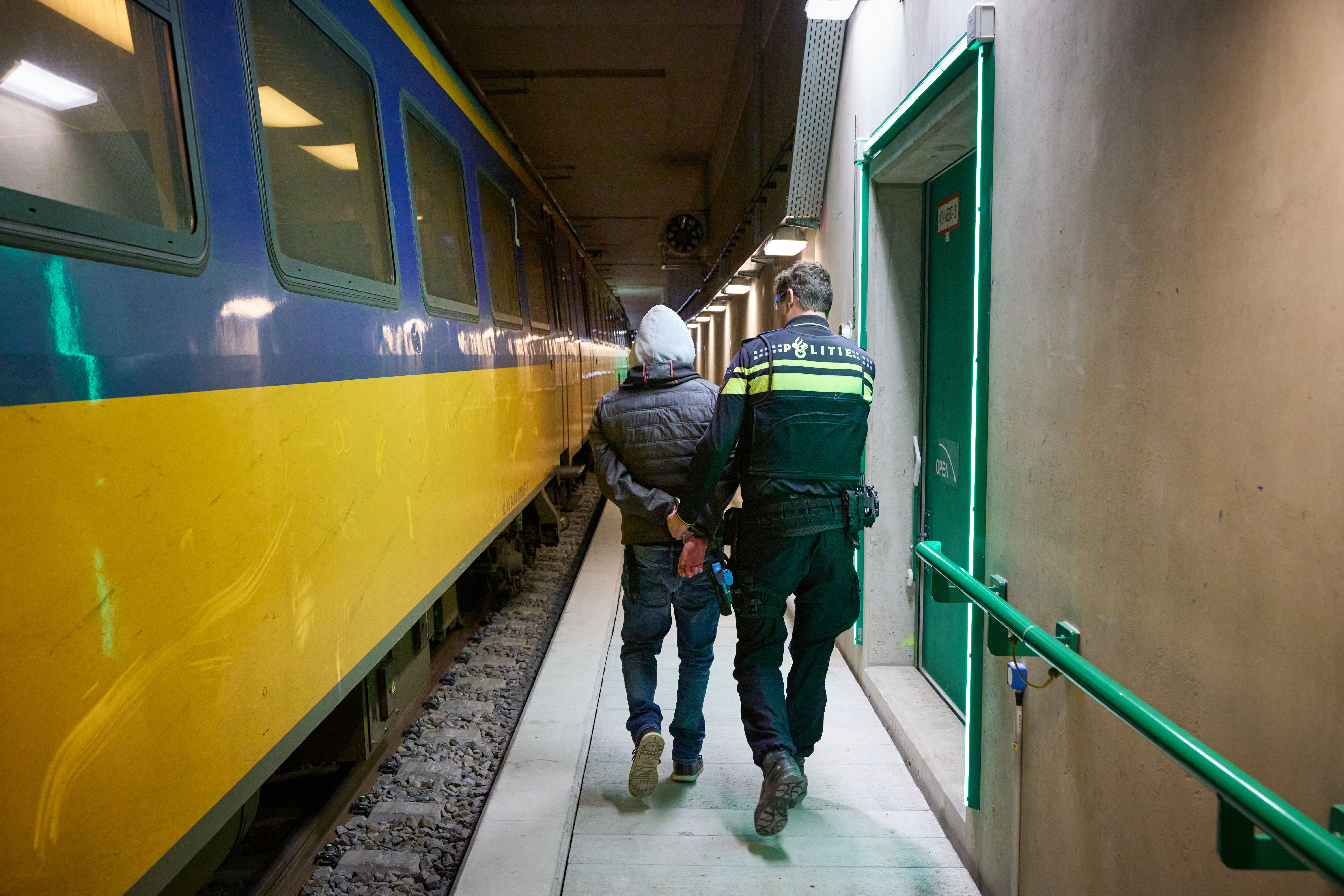 De dader is vastgenomen