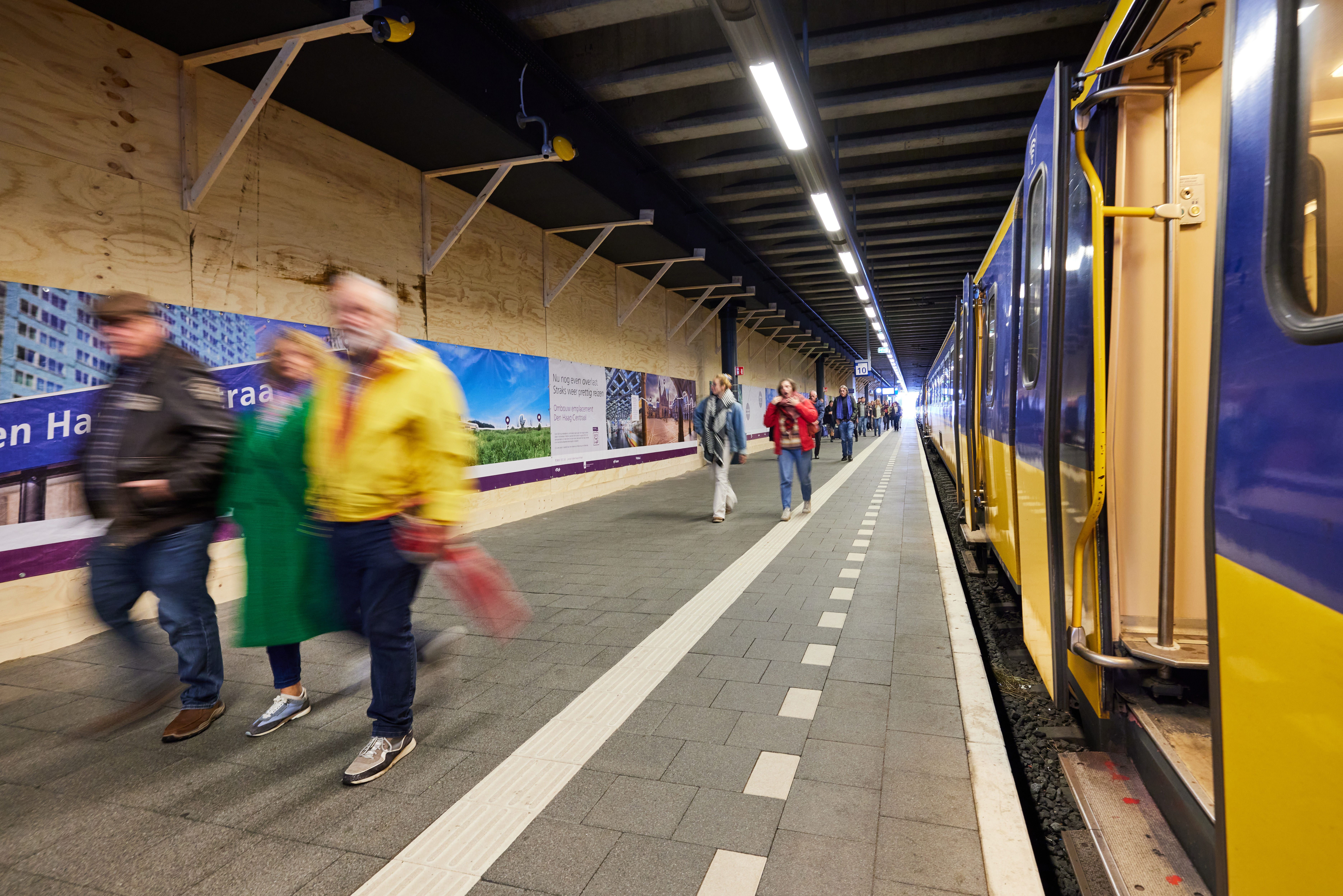Tijdens de werkzaamheden blijven de treinen zoveel mogelijk rijden