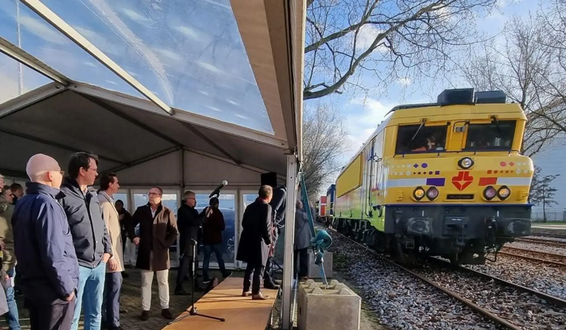 De Railhub Lage Weide is woensdag geopend