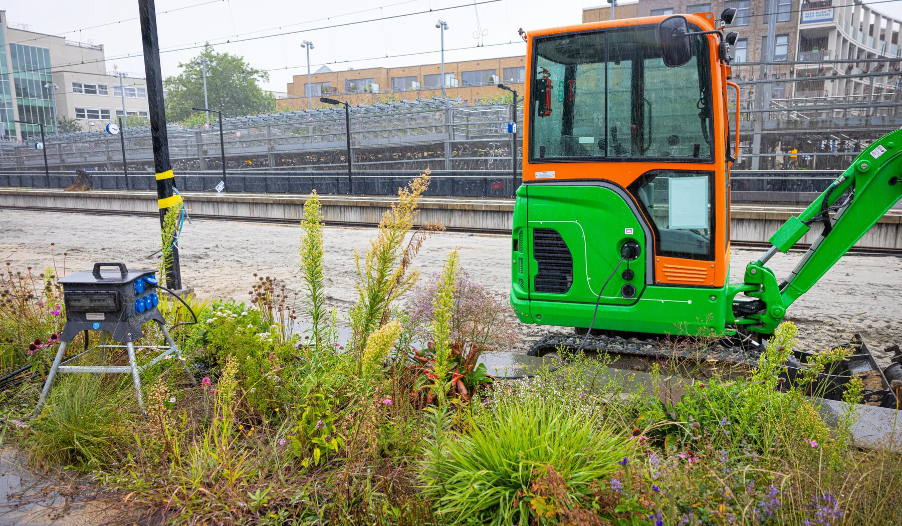 De laadpunten schieten als paddenstoelen uit de grond