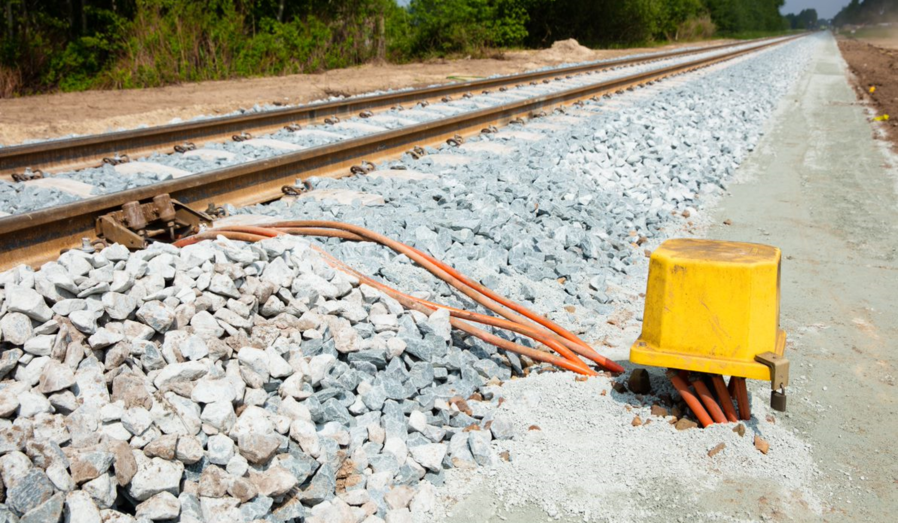 Assenteller met kabelpot