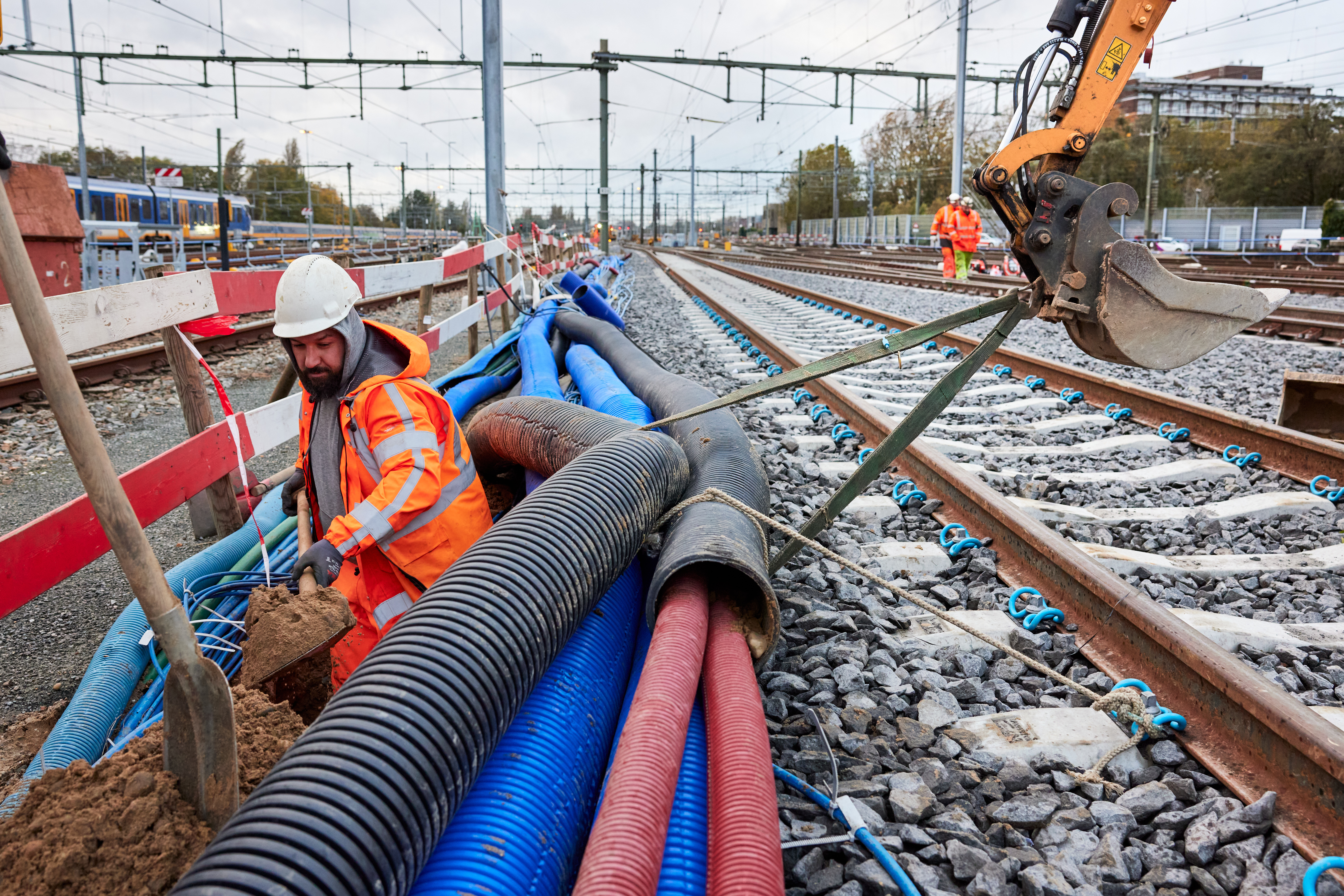 Werkzaamheden aan het spoor