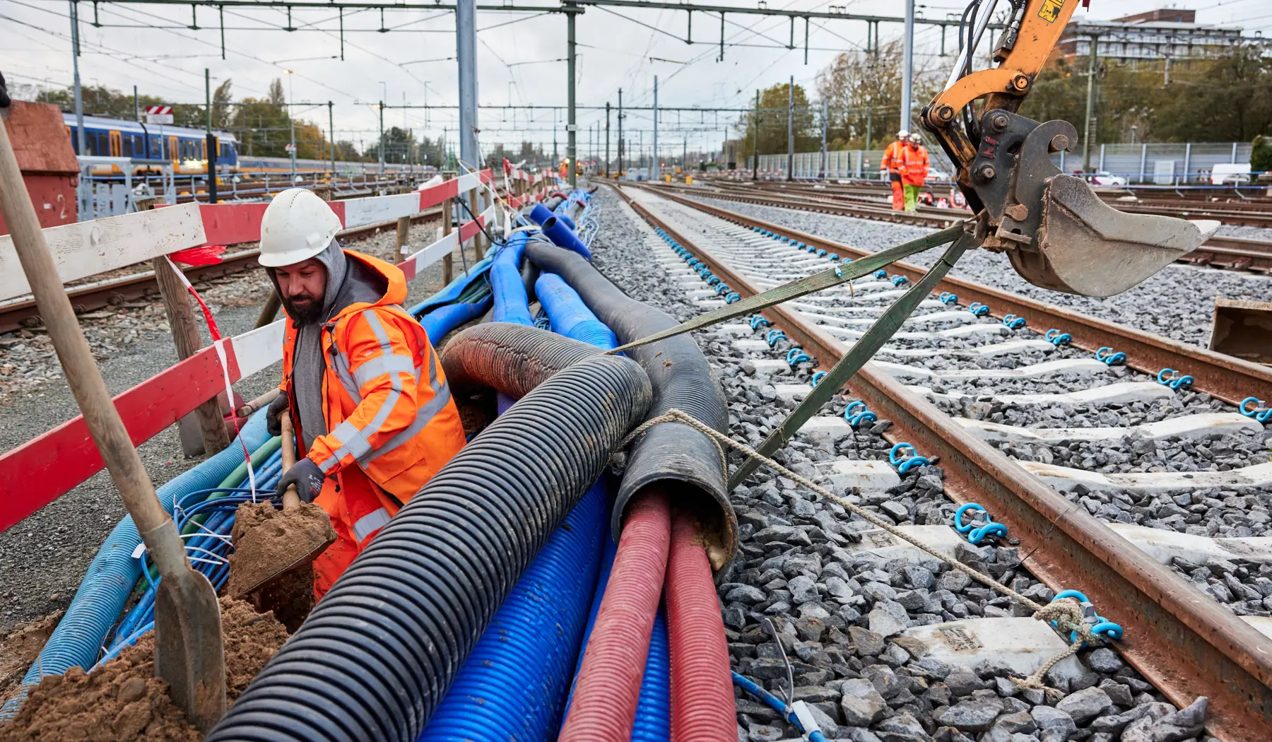 Werkzaamheden aan het spoor