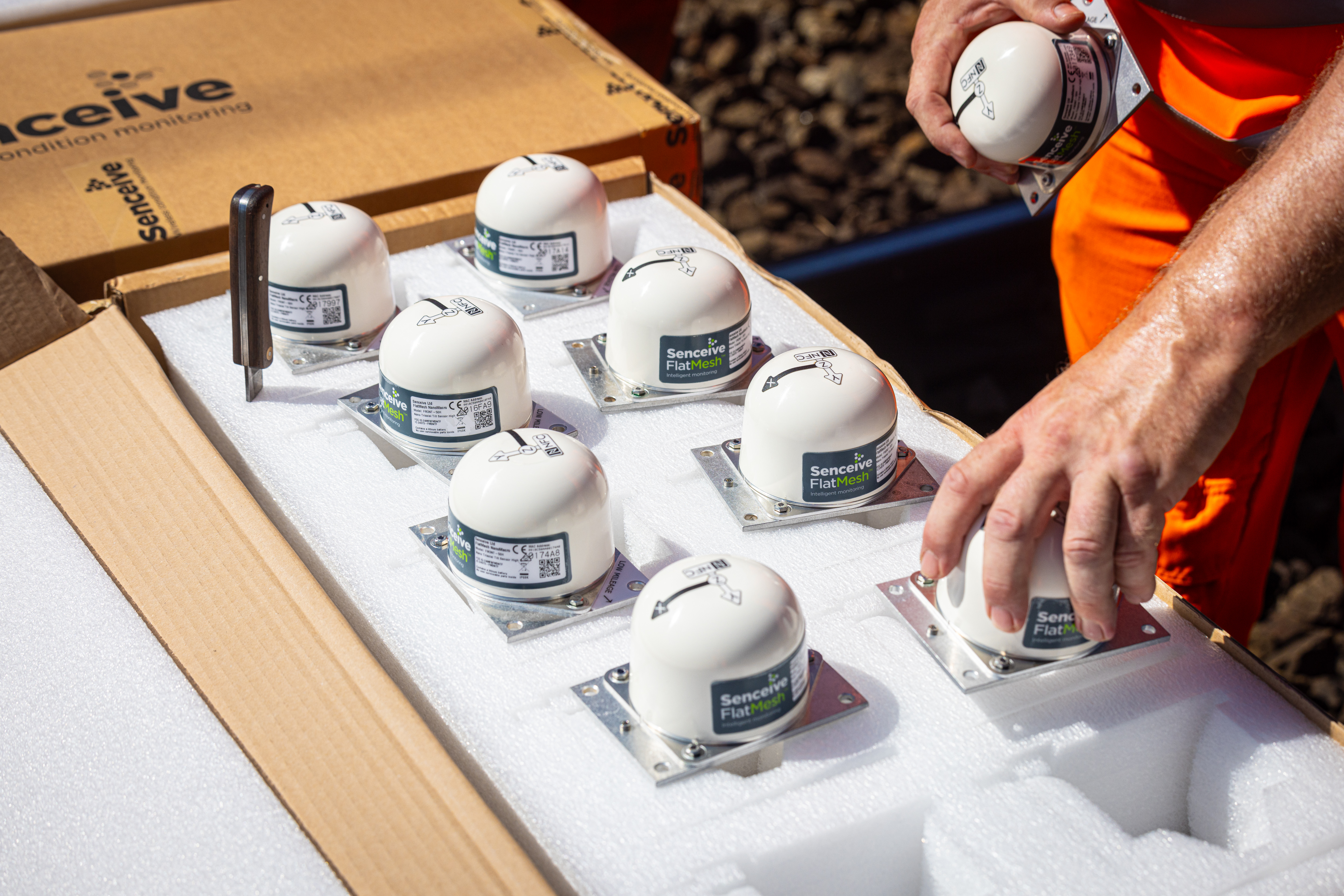 In totaal worden er 3622 van dit soort sensoren geplaatst