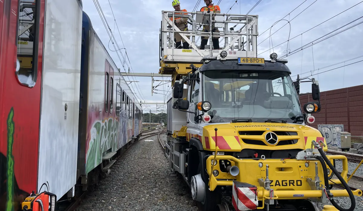Krachtpatser Unimog zorgt dat incidenten sneller voorbij zijn | ProRail