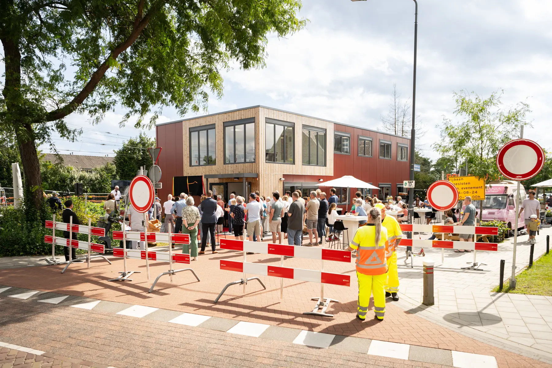 Het informatiecentrum aan de Esschestraat 1 in Vught