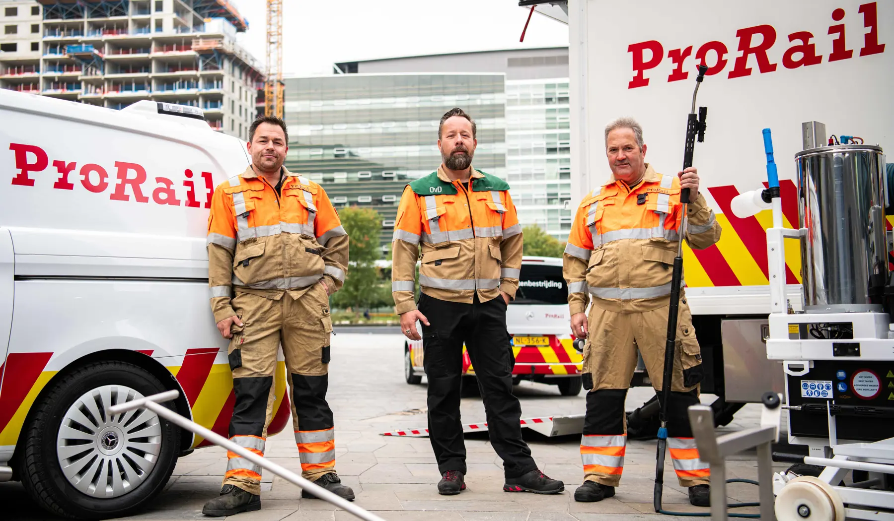 De ICB'ers voor hun wagens