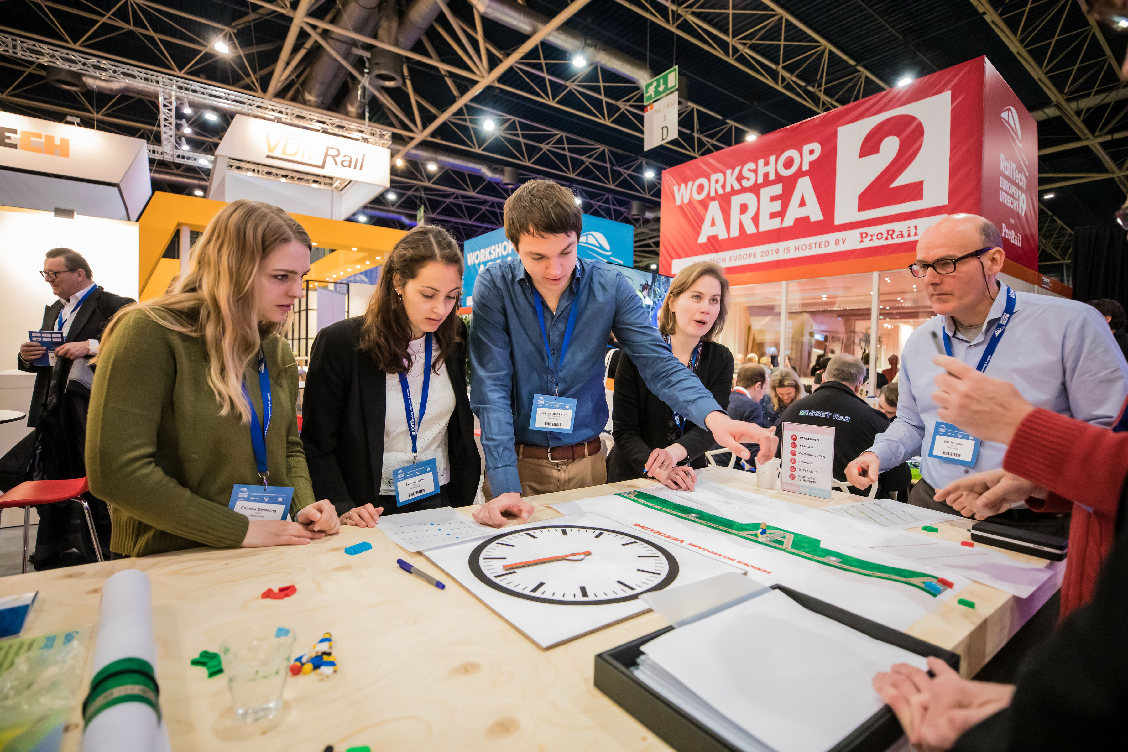 Kennis vergaren tijdens de RailTech