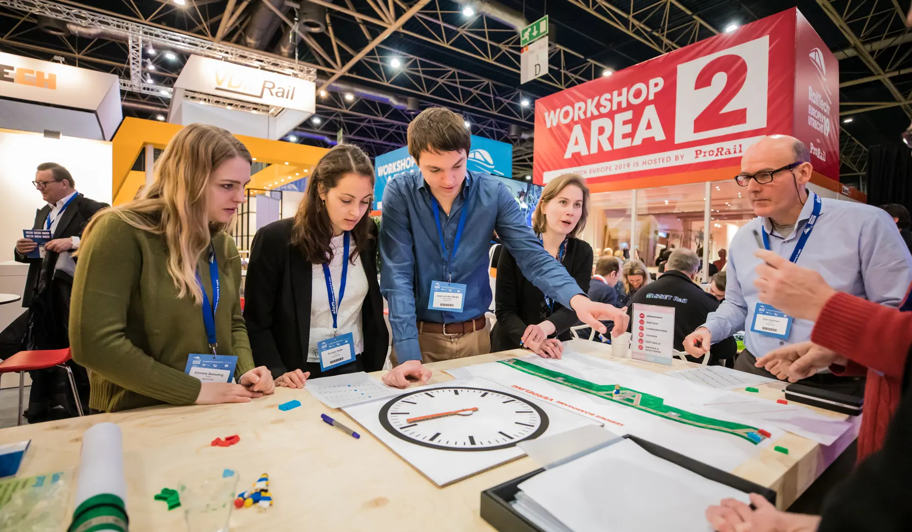 Kennis vergaren tijdens de RailTech