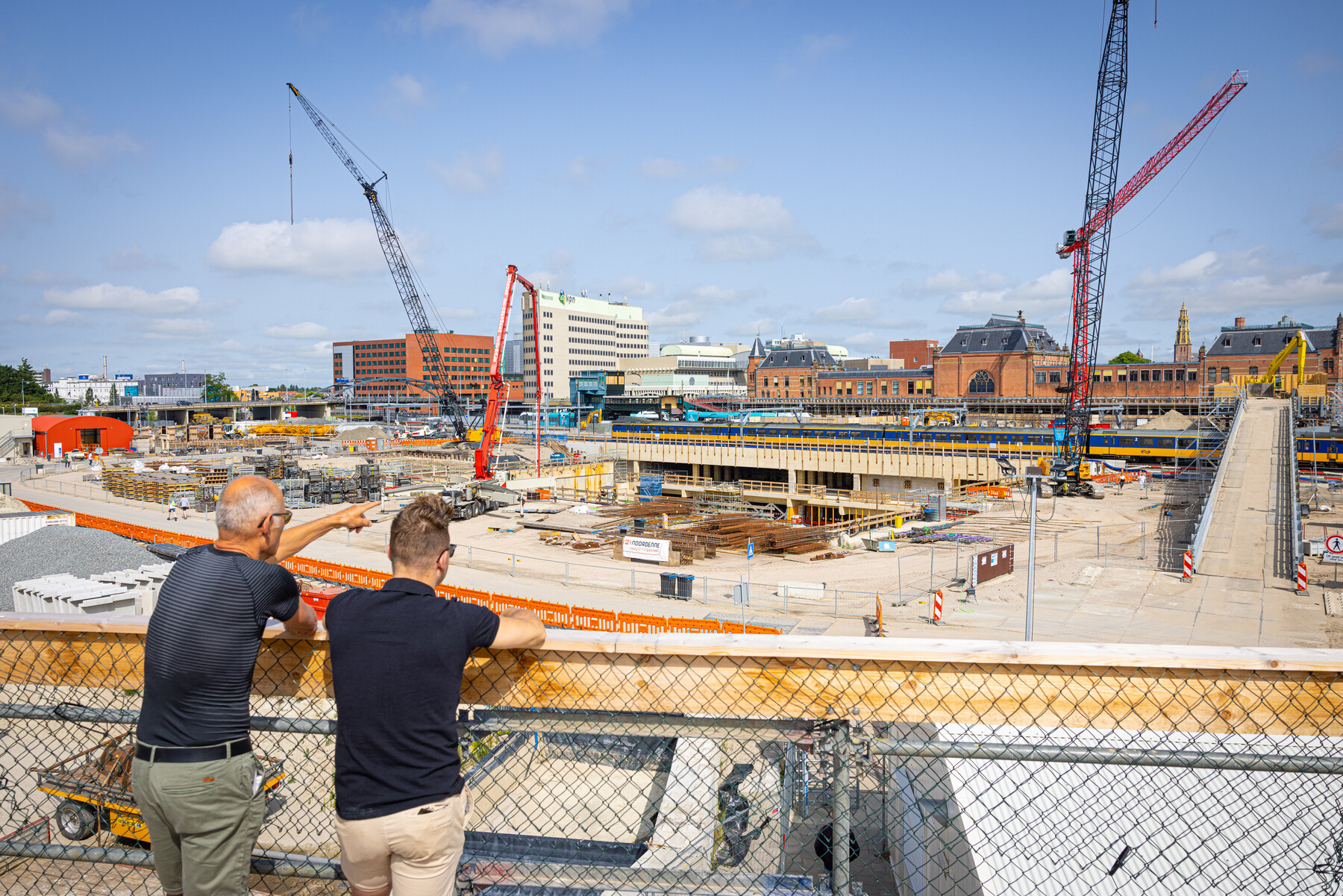 Uitzicht vanaf de uitkijktoren 