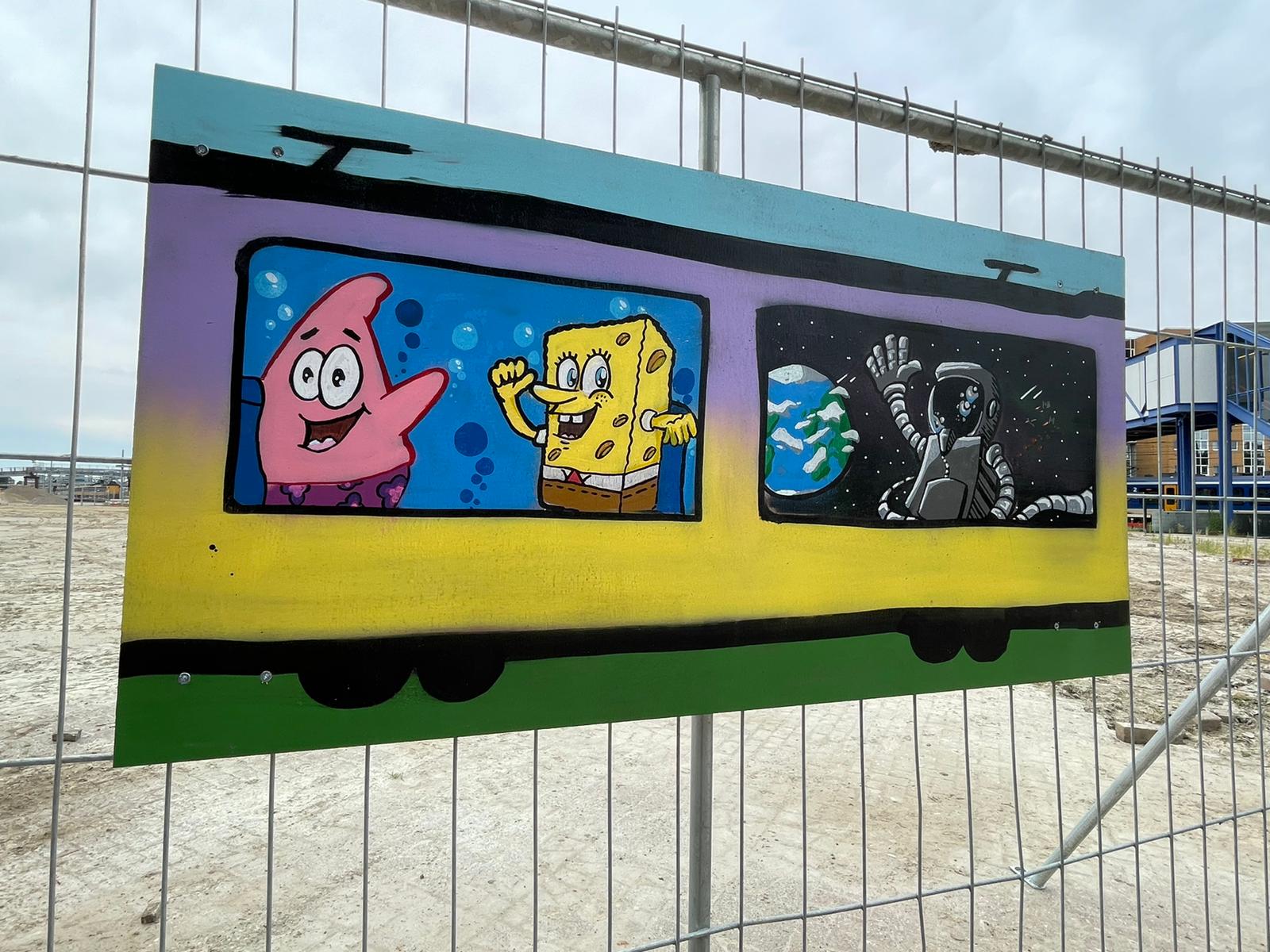 Een van de fantasiewagons