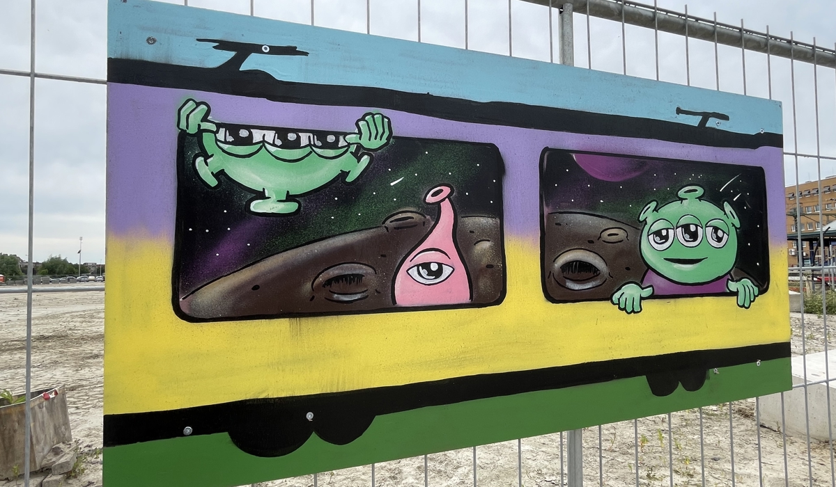 Een van de fantasiewagons