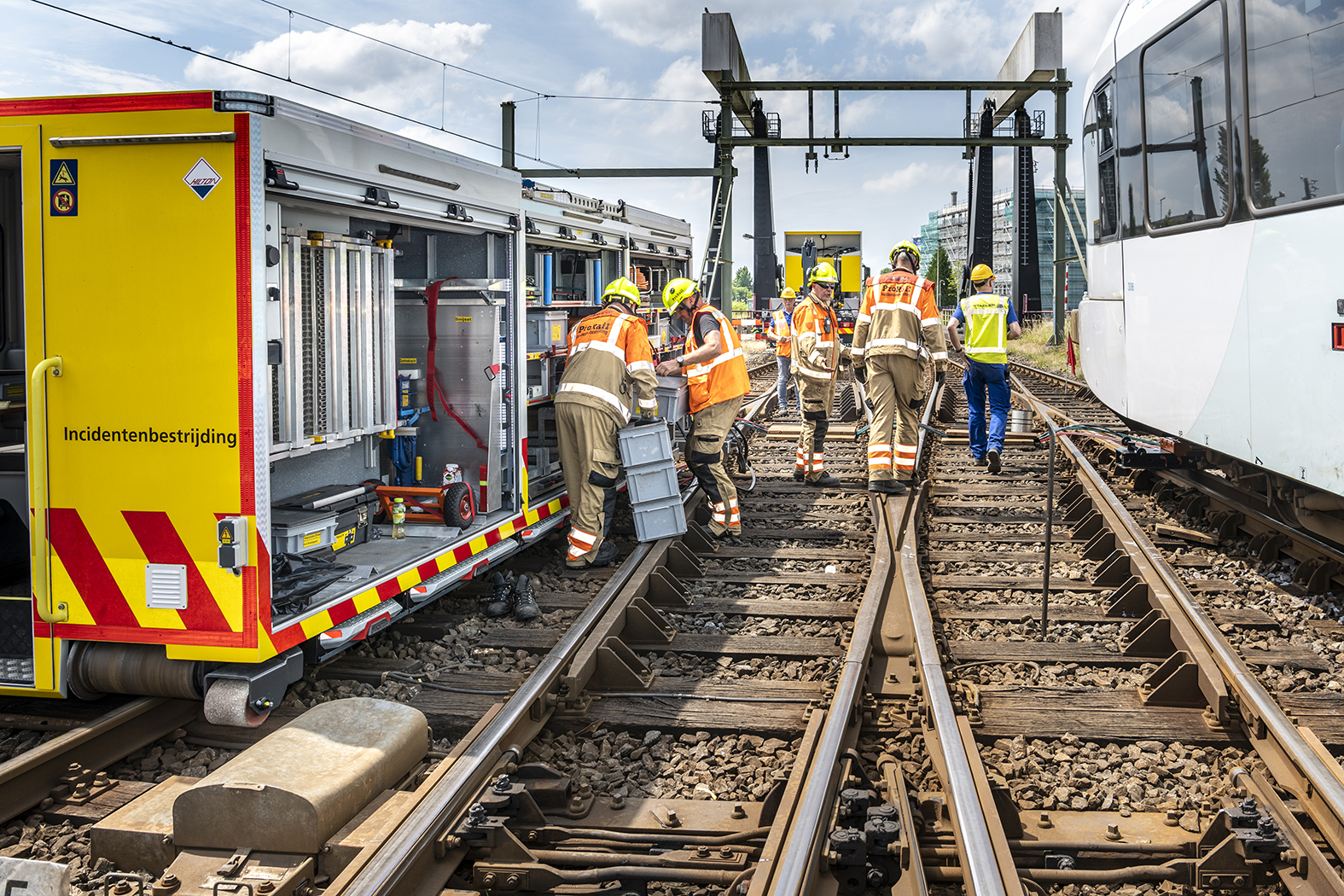 ProRail Incidentenbestrijding ter plaatse in Groningen